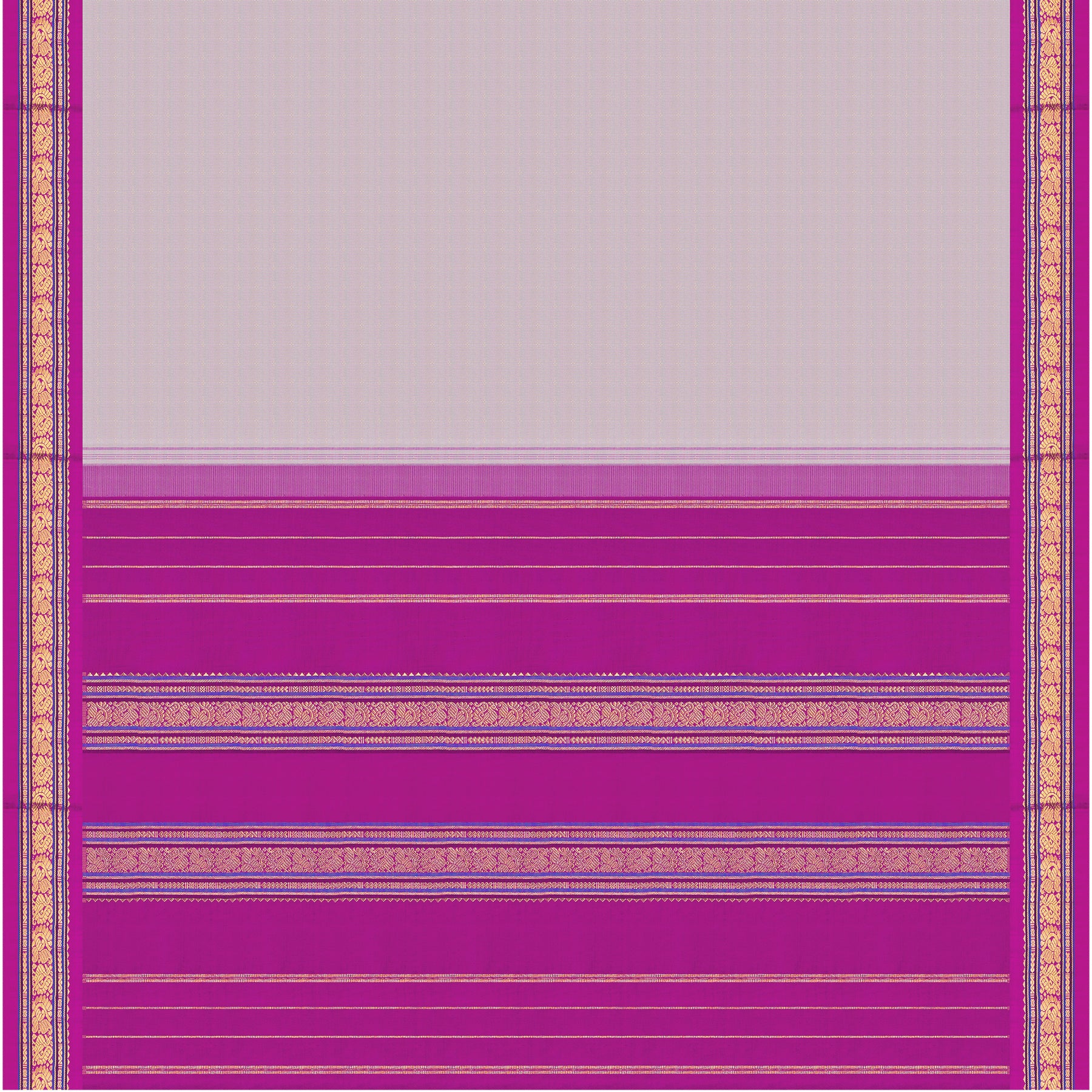 Kanakavalli Kanjivaram Silk Sari 25-595-HS001-07025 - Full View