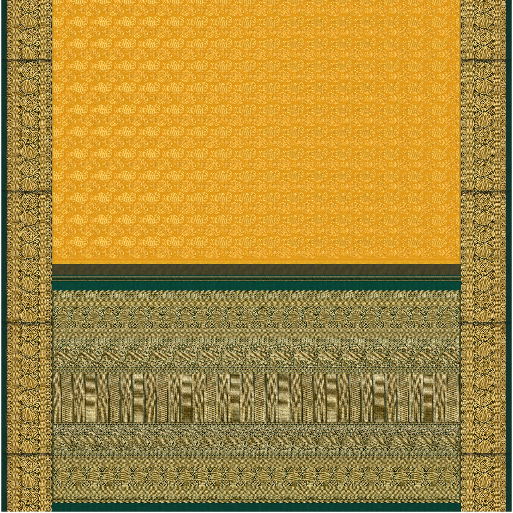 Kanakavalli Kanjivaram Silk Sari 25-595-HS001-07074 - Full View