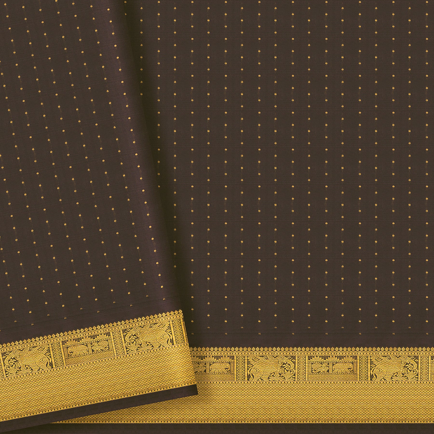 Kanakavalli Kanjivaram Silk Sari 25-595-HS001-07080 - Blouse View