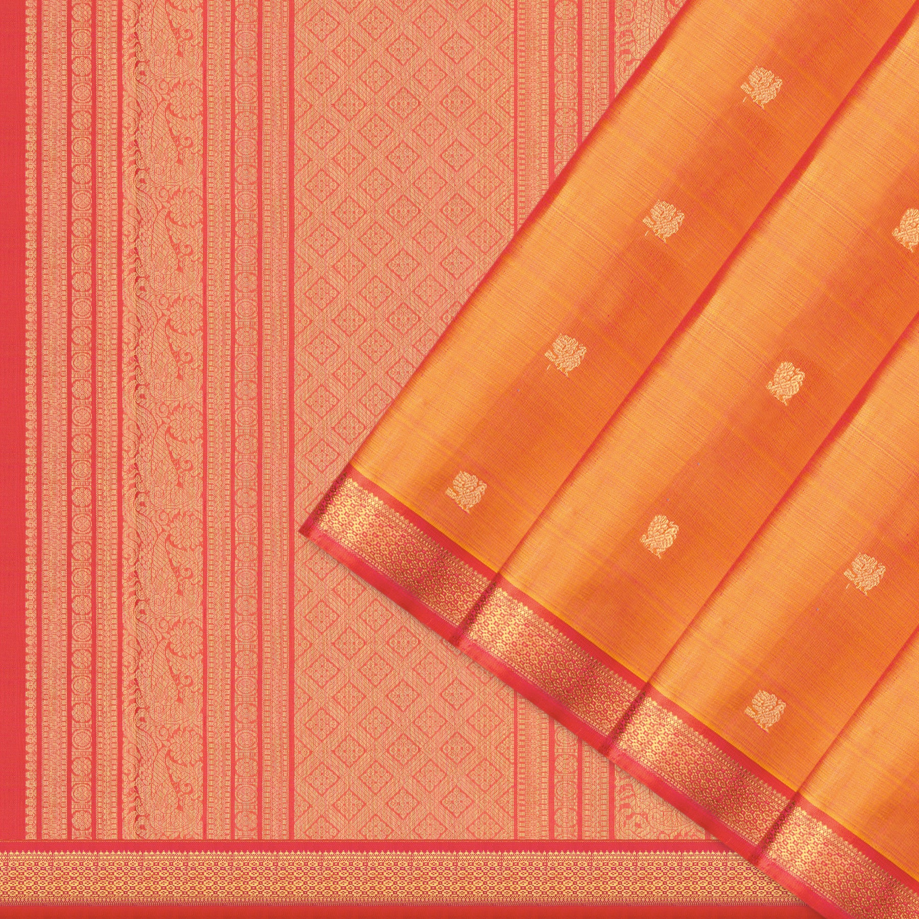 Kanakavalli Kanjivaram Silk Sari 25-595-HS001-07246 - Cover View
