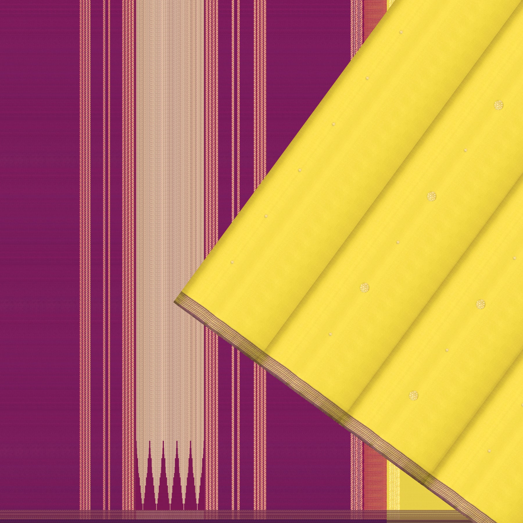 Kanakavalli Kanjivaram Silk Sari 25-595-HS001-07256 - Cover View