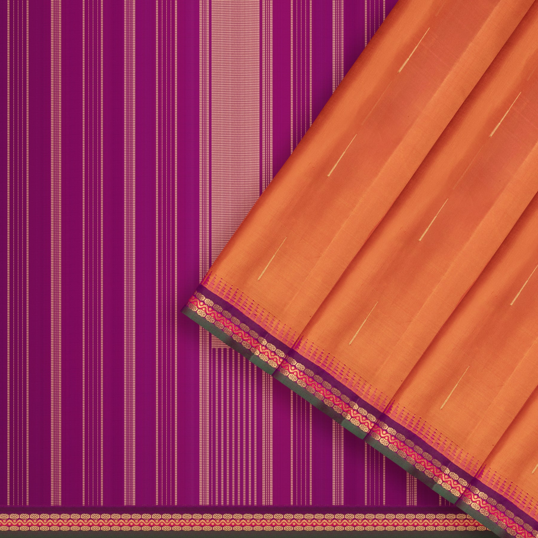 Kanakavalli Kanjivaram Silk Sari 25-595-HS001-07289 - Cover View