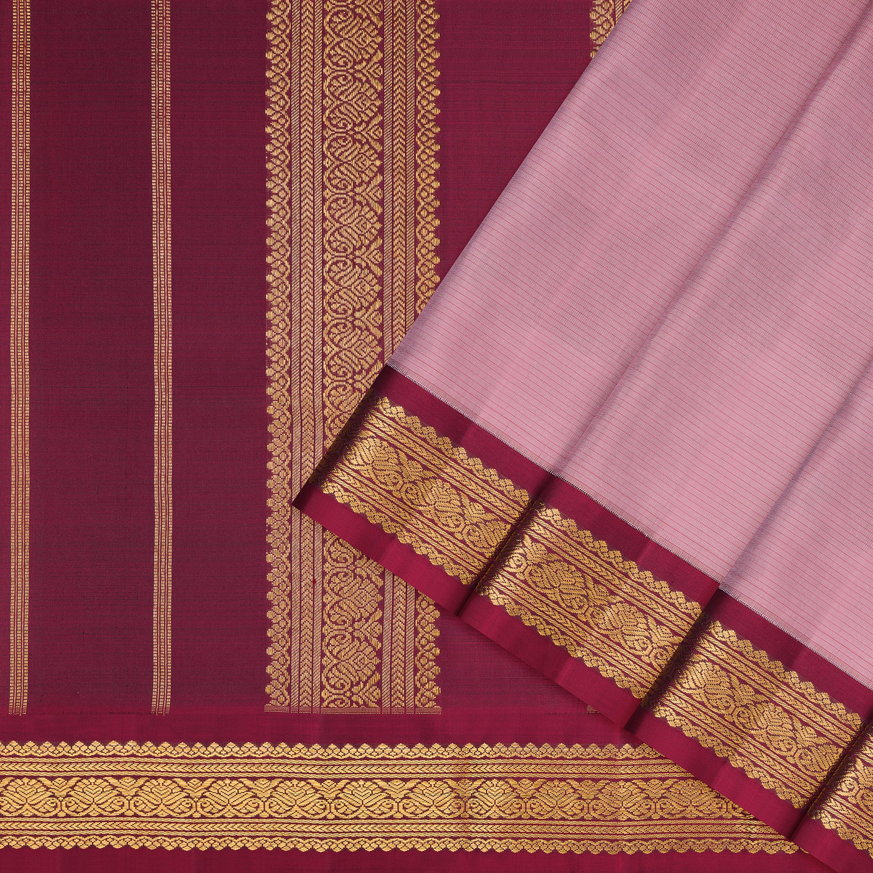 Kanakavalli Kanjivaram Silk Sari 25-595-HS001-07305 - Cover View