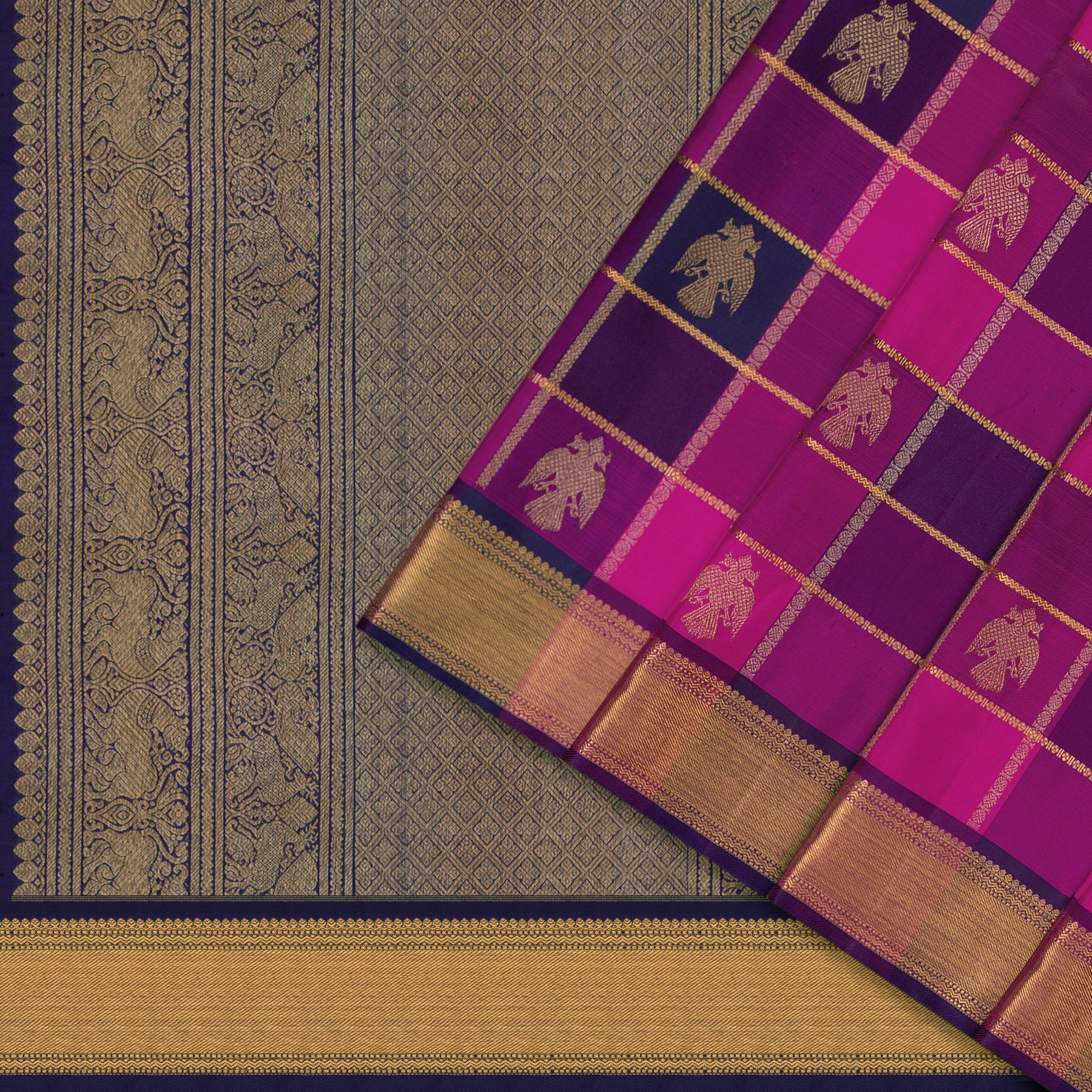Kanakavalli Kanjivaram Silk Sari 25-595-HS001-07326