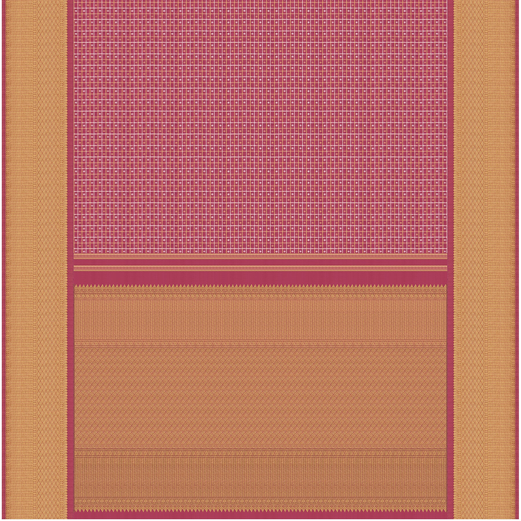 Kanakavalli Kanjivaram Silk Sari 25-595-HS001-07333 - Full View