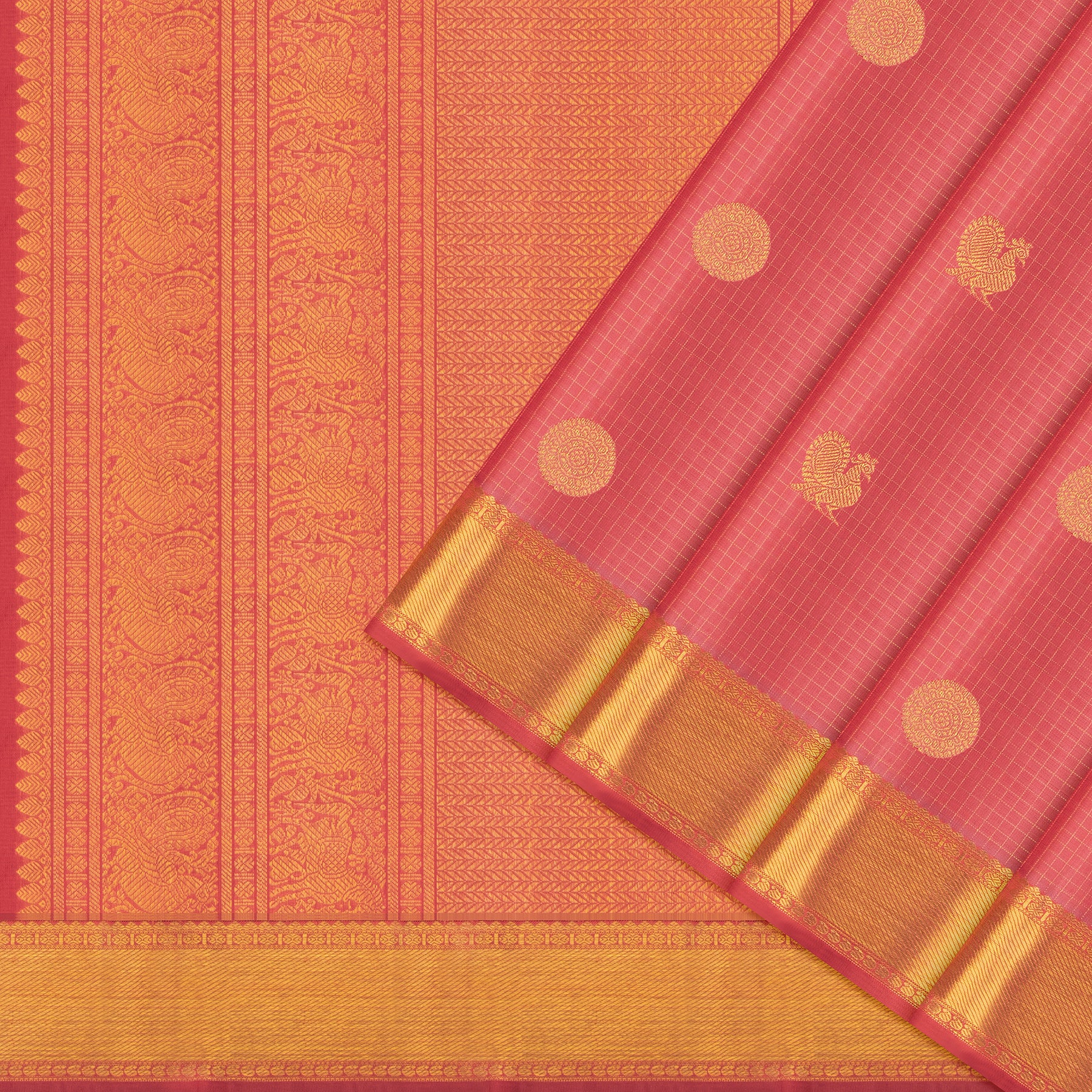 Kanakavalli Kanjivaram Silk Sari 25-595-HS001-07347 - Cover View