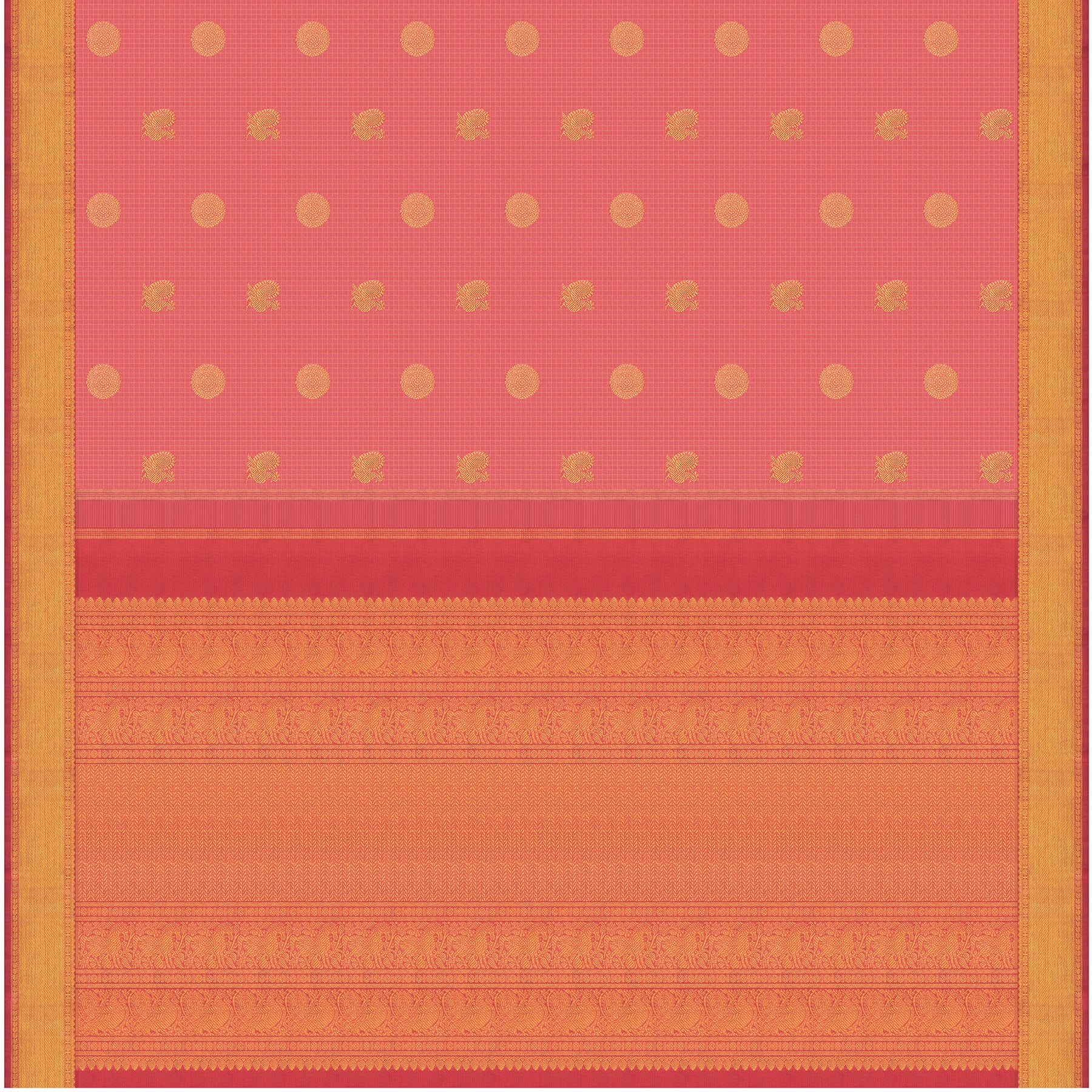 Kanakavalli Kanjivaram Silk Sari 25-595-HS001-07347 - Full View