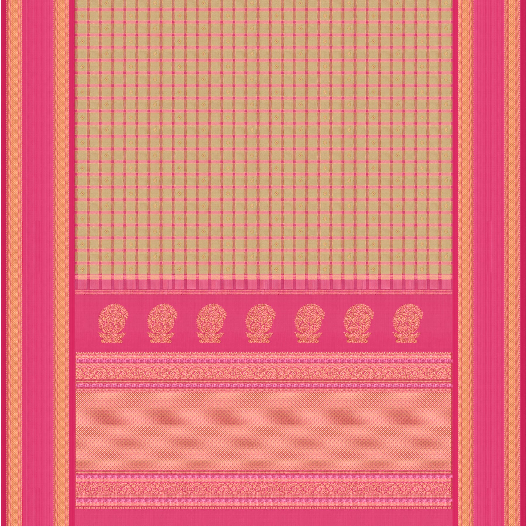 Kanakavalli Kanjivaram Silk Sari 25-595-HS001-07354 - Full View