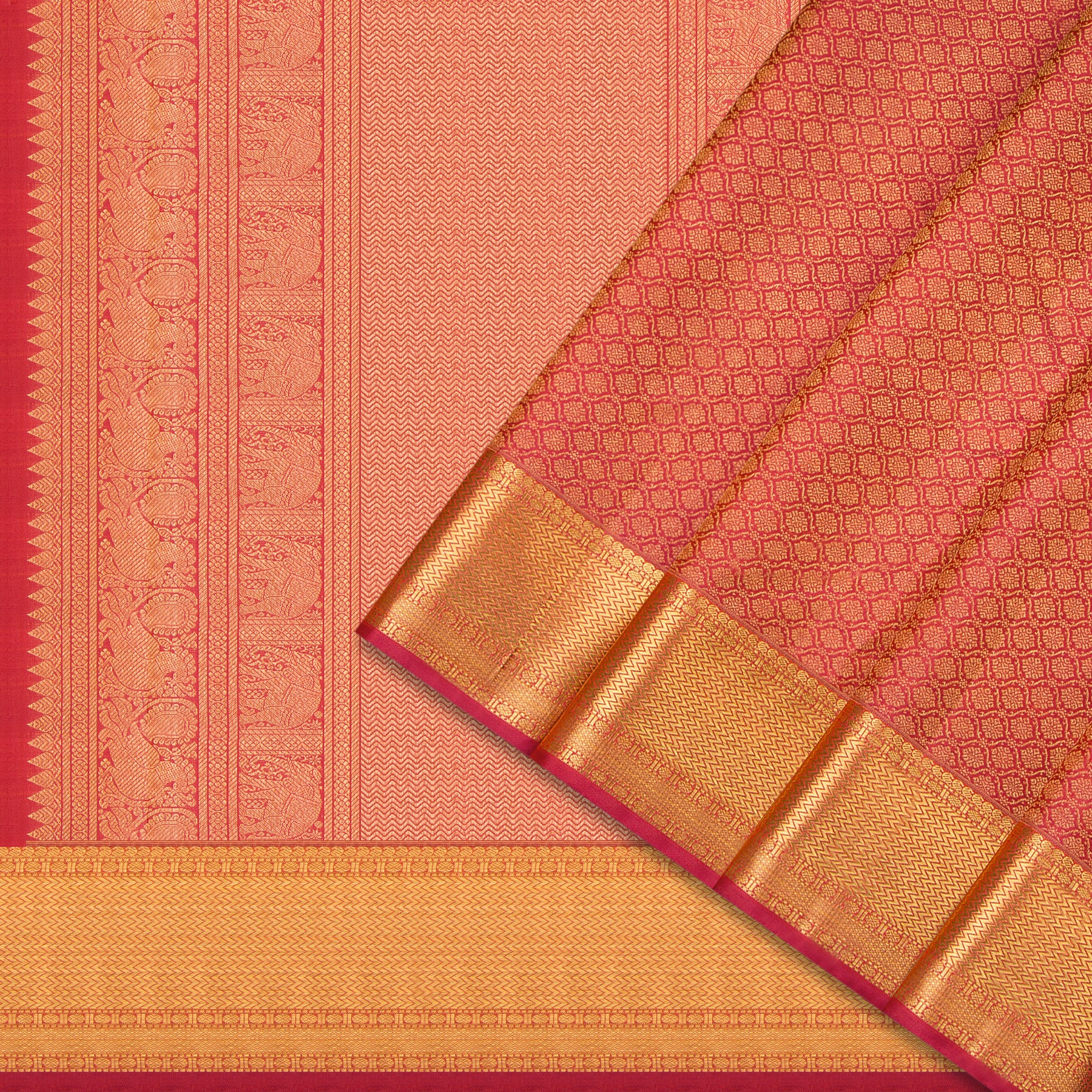 Kanakavalli Kanjivaram Silk Sari 25-595-HS001-07917 - Cover View