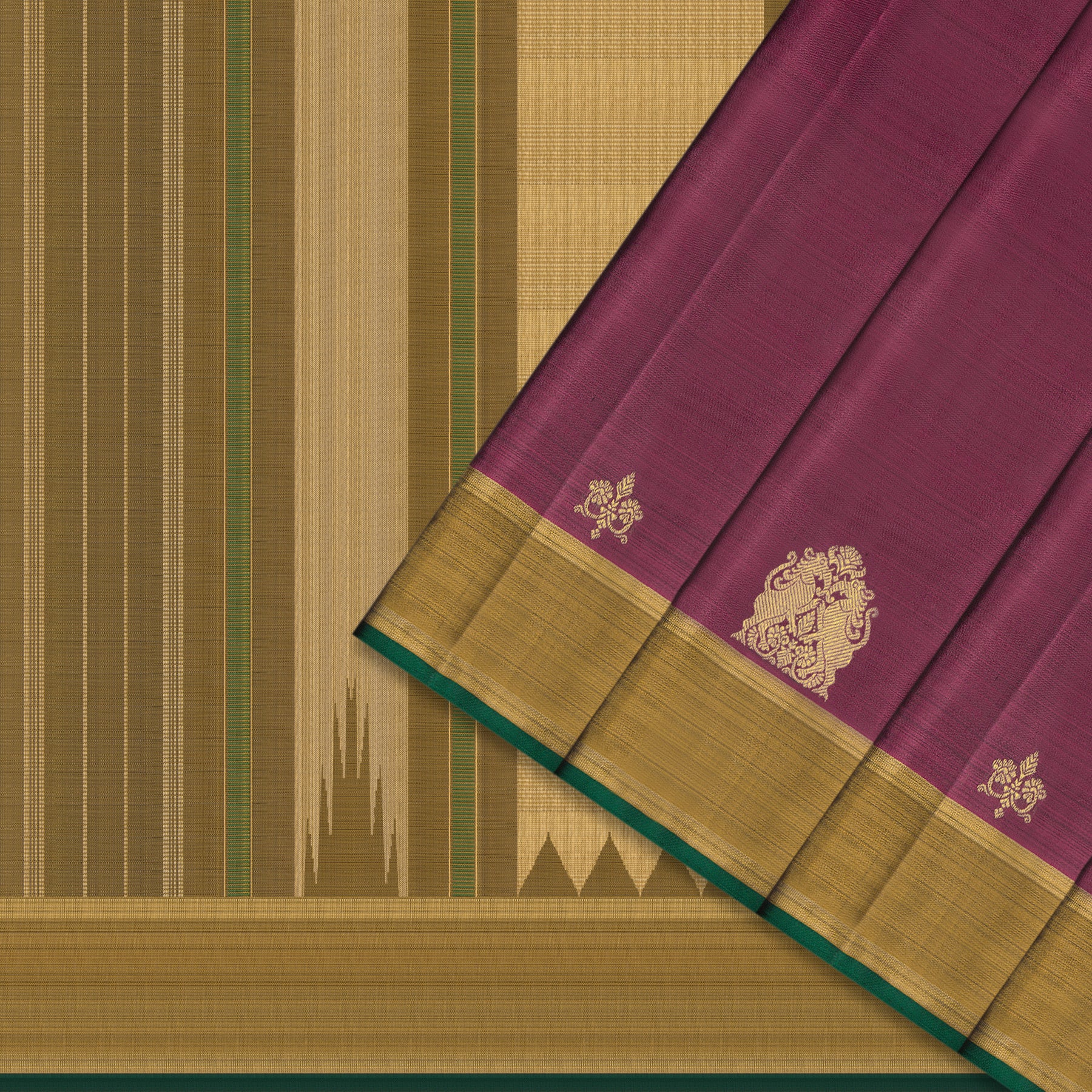 Kanakavalli Kanjivaram Silk Sari 25-595-HS001-08233 - Cover View