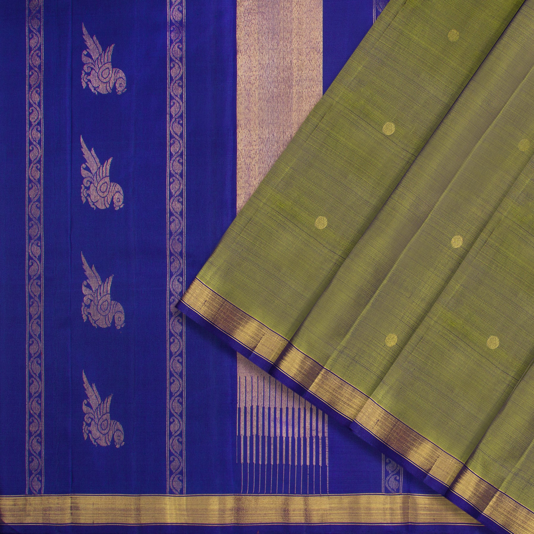 Kanakavalli Kanjivaram Silk Sari 25-595-HS001-08254 - Cover View