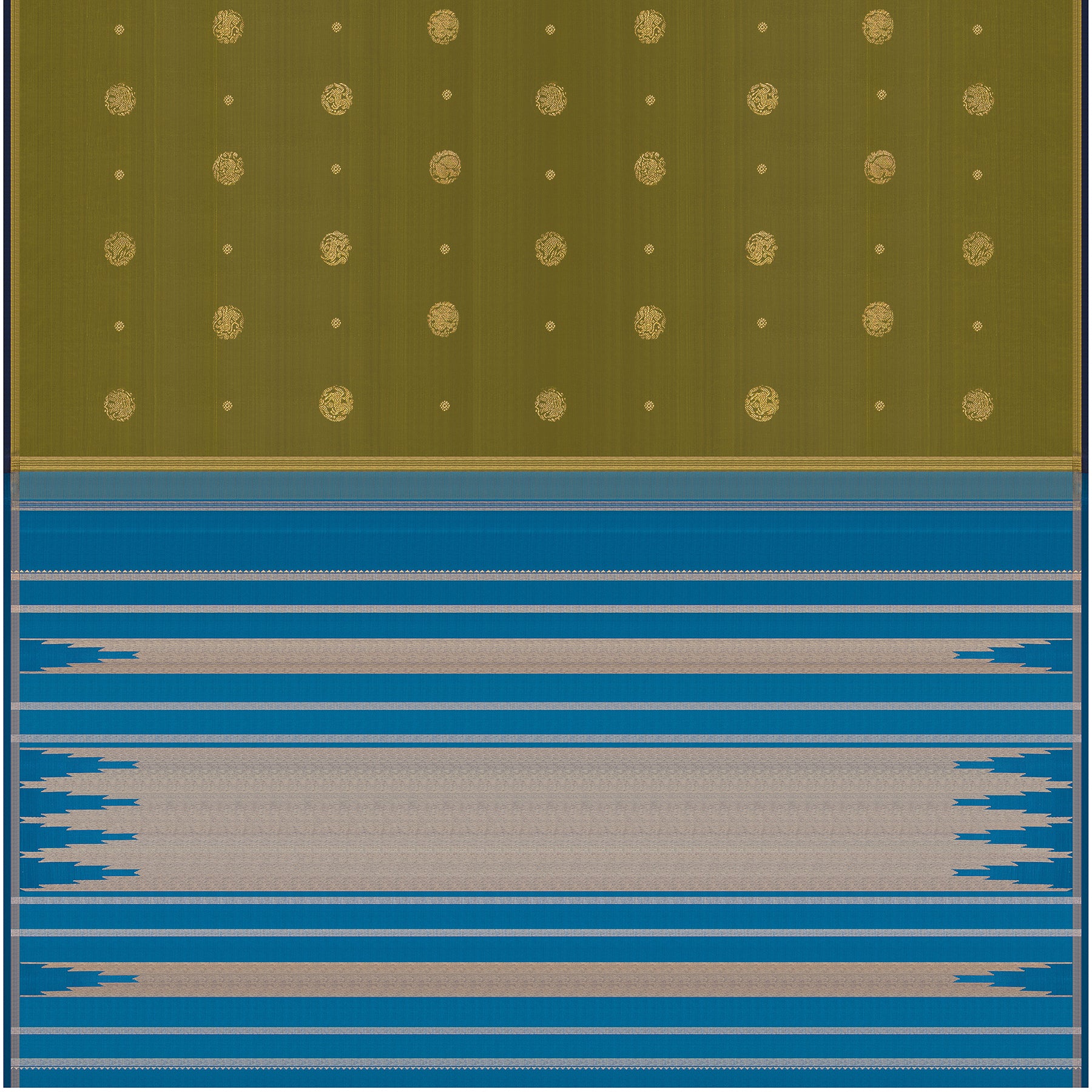 Kanakavalli Kanjivaram Silk Sari 25-595-HS001-08259 - Full View