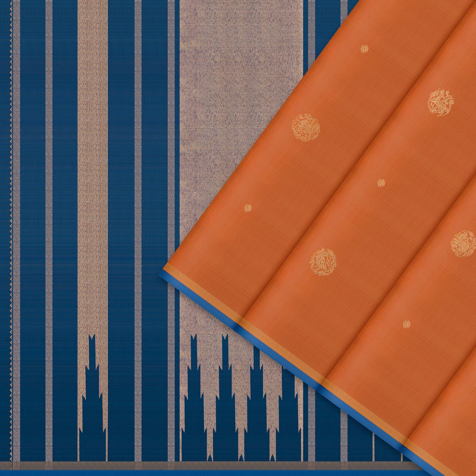 Kanakavalli Kanjivaram Silk Sari 25-595-HS001-08267 - Cover View