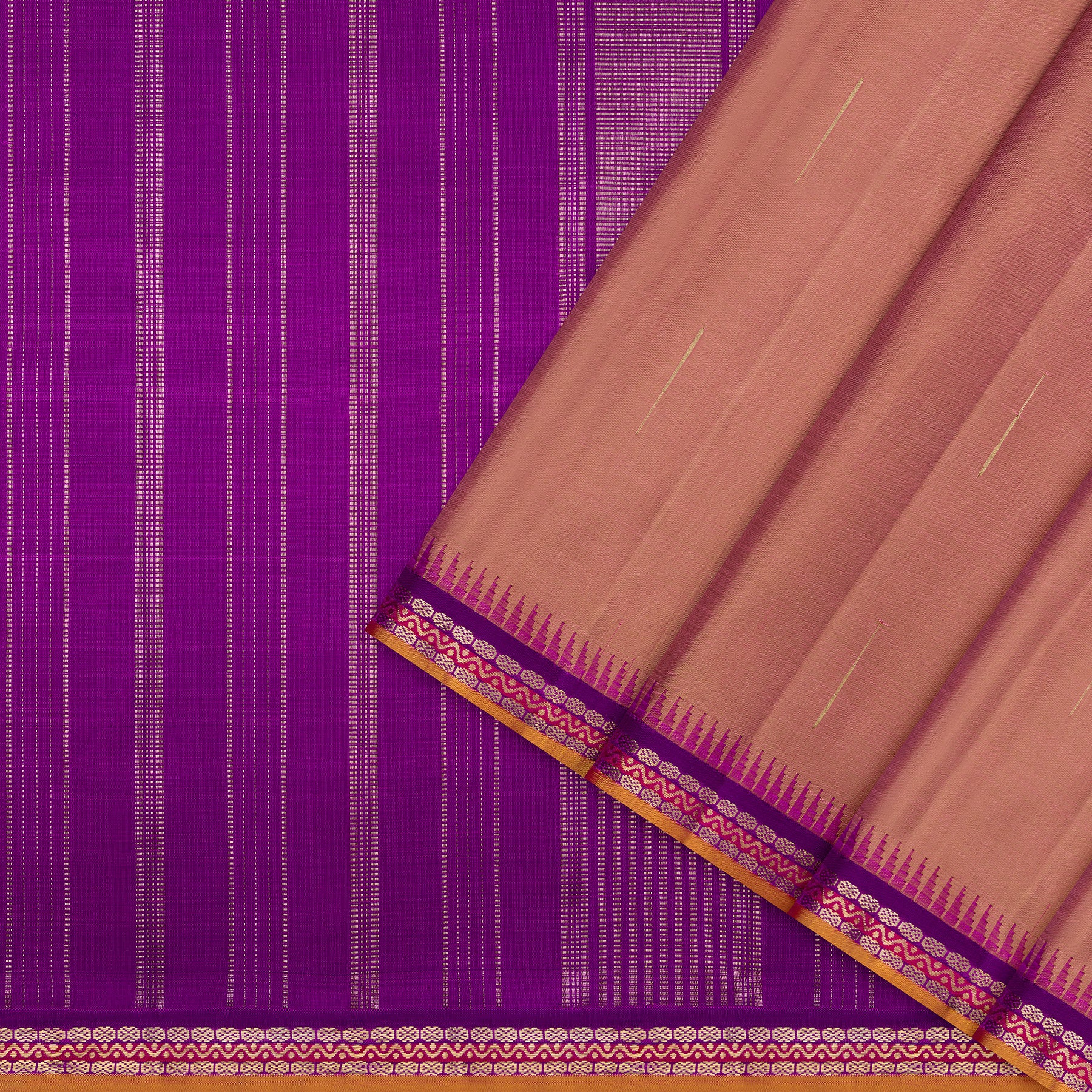 Kanakavalli Kanjivaram Silk Sari 25-595-HS001-08277 - Cover View