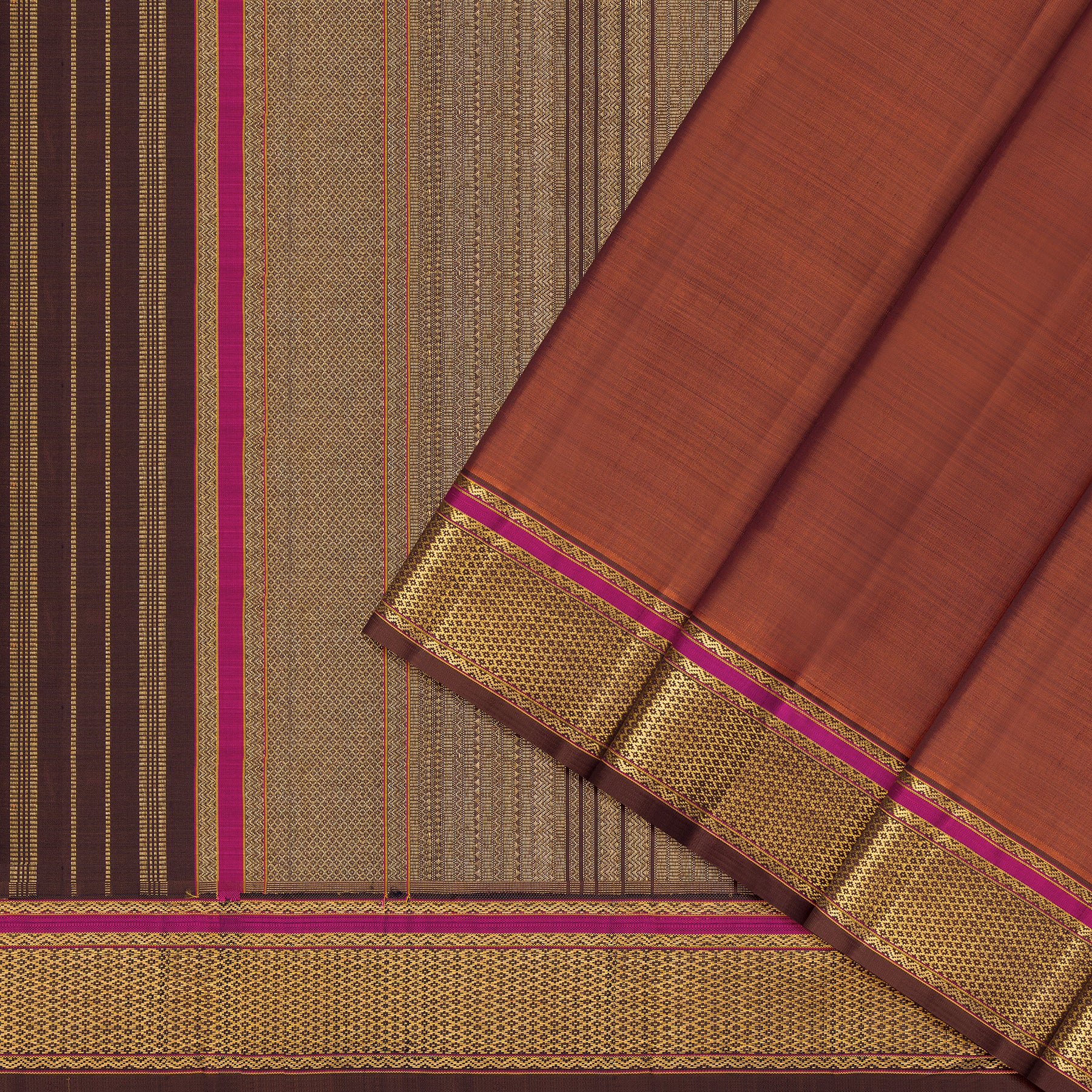 Kanakavalli Kanjivaram Silk Sari 25-595-HS001-08282 - Cover View