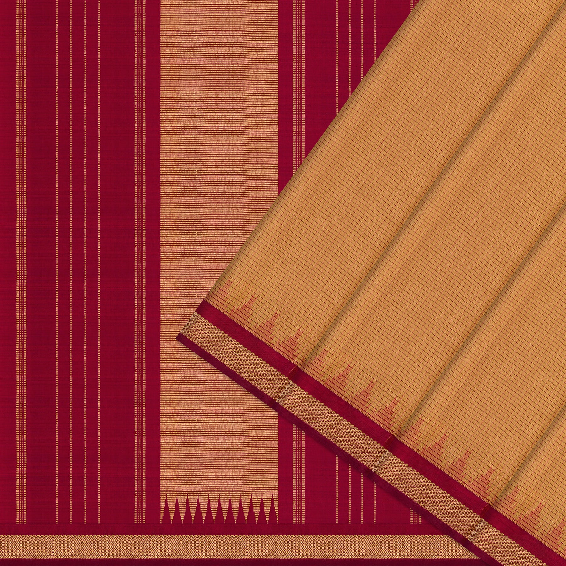 Kanakavalli Kanjivaram Silk Sari 25-595-HS001-08285 - Cover View