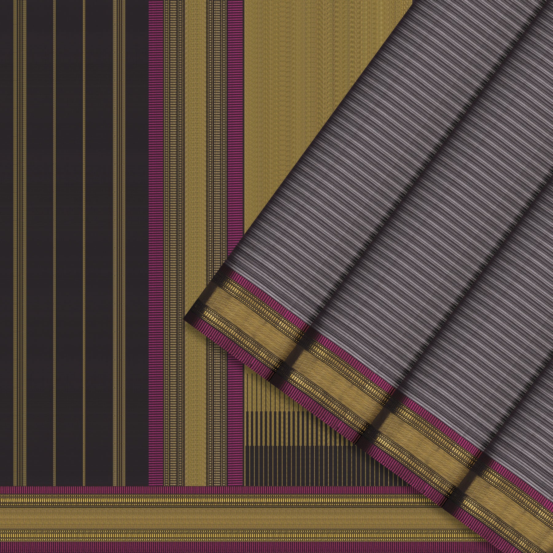Kanakavalli Kanjivaram Silk Sari 25-595-HS001-08290 - Cover View