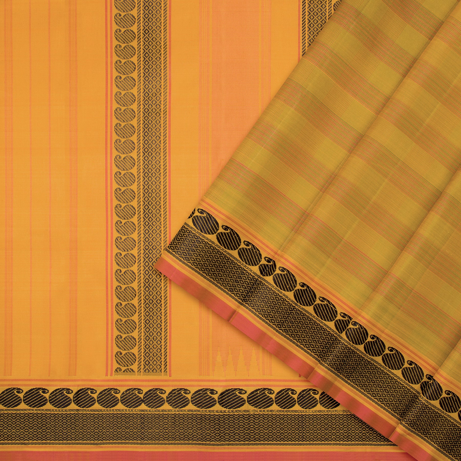 Kanakavalli Kanjivaram Silk Sari 25-595-HS001-08323 - Cover View