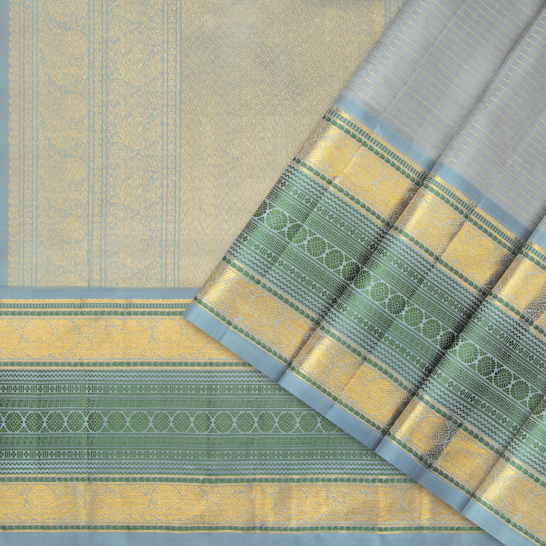 Kanakavalli Kanjivaram Silk Sari 25-595-HS001-08335 - Cover View