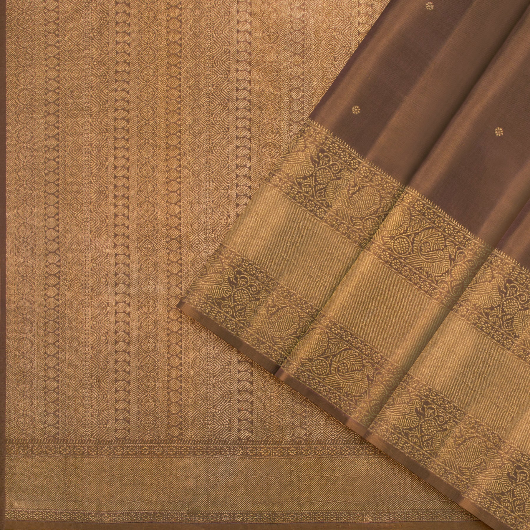 Kanakavalli Kanjivaram Silk Sari 25-595-HS001-08346 - Cover View