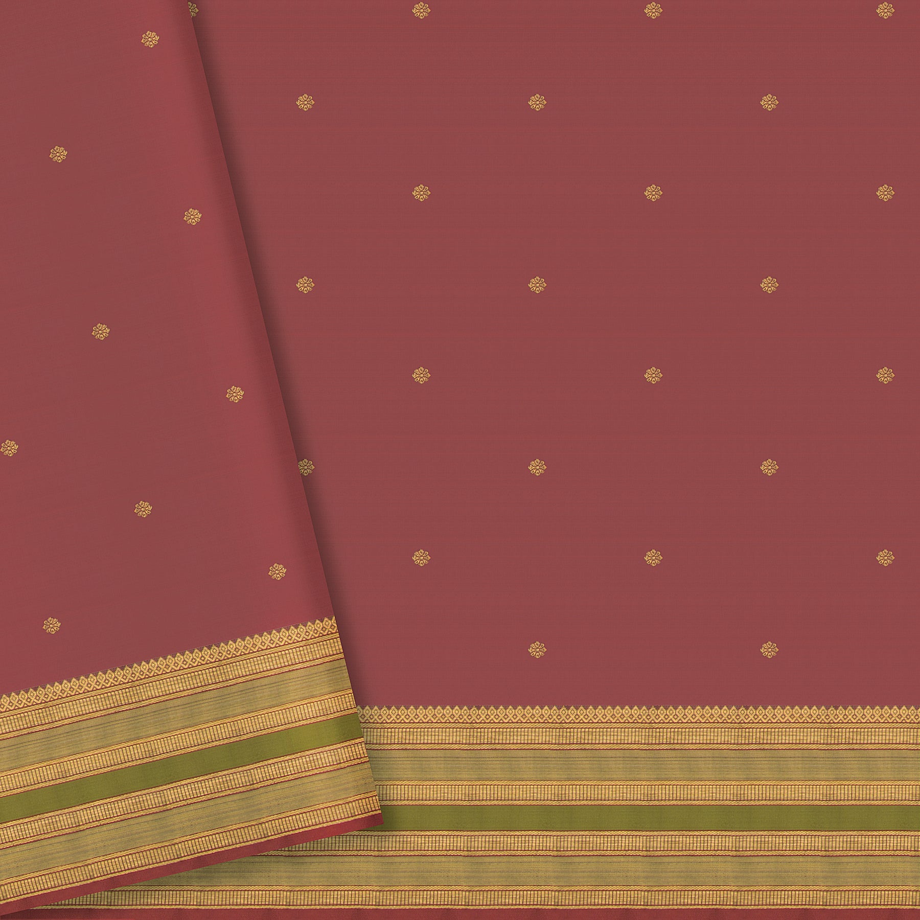 Kanakavalli Kanjivaram Silk Sari 25-595-HS001-08349 - Blouse View