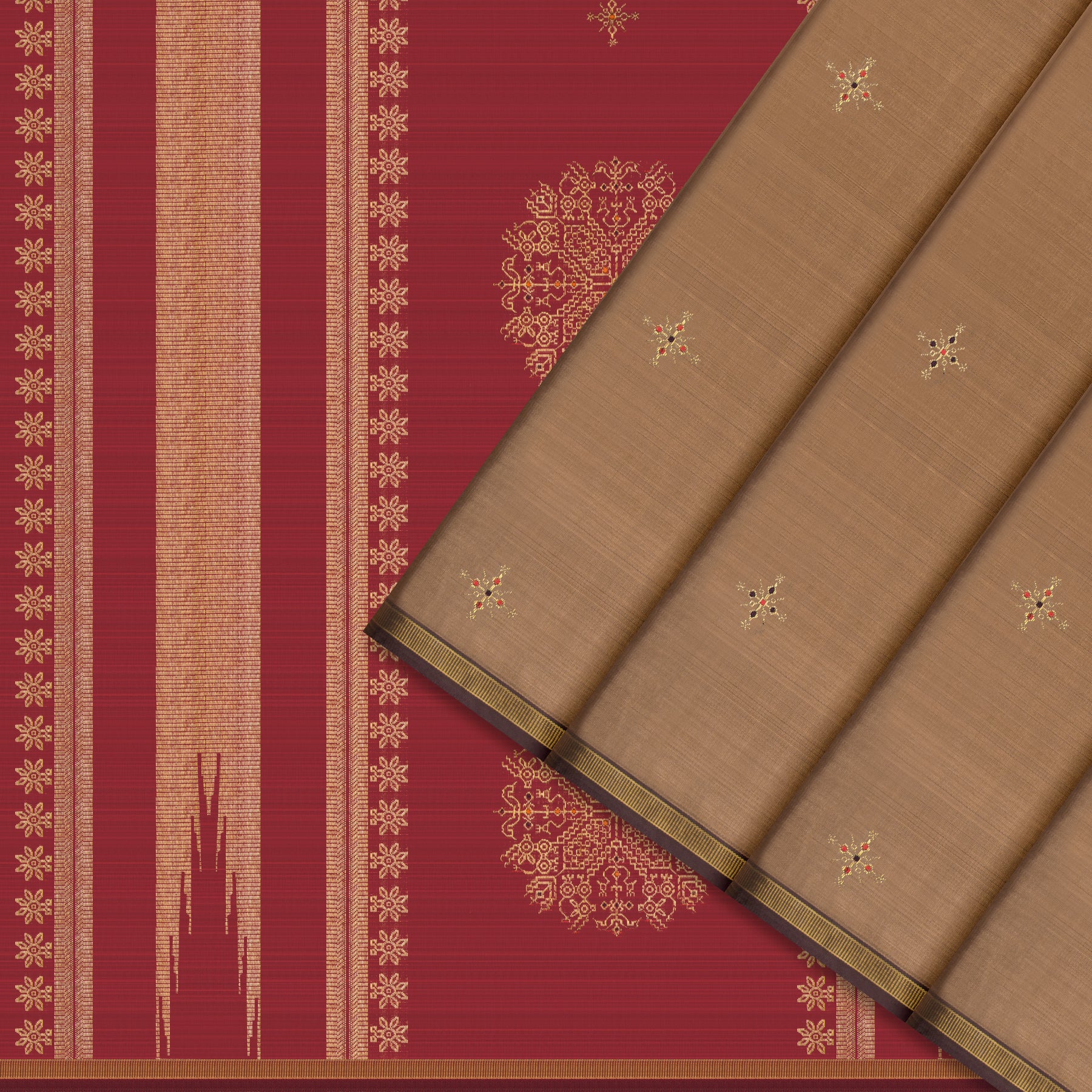 Kanakavalli Kanjivaram Silk Sari 25-595-HS001-09446 - Cover View
