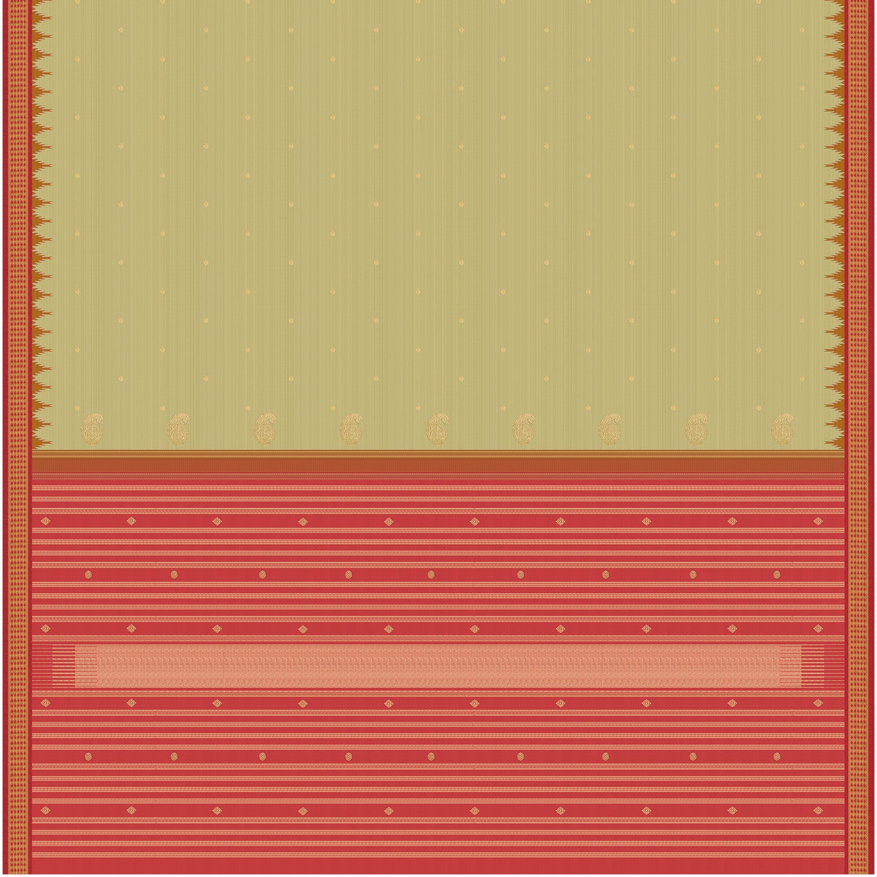 Kanakavalli Kanjivaram Silk Sari 25-595-HS001-09488 - Full View