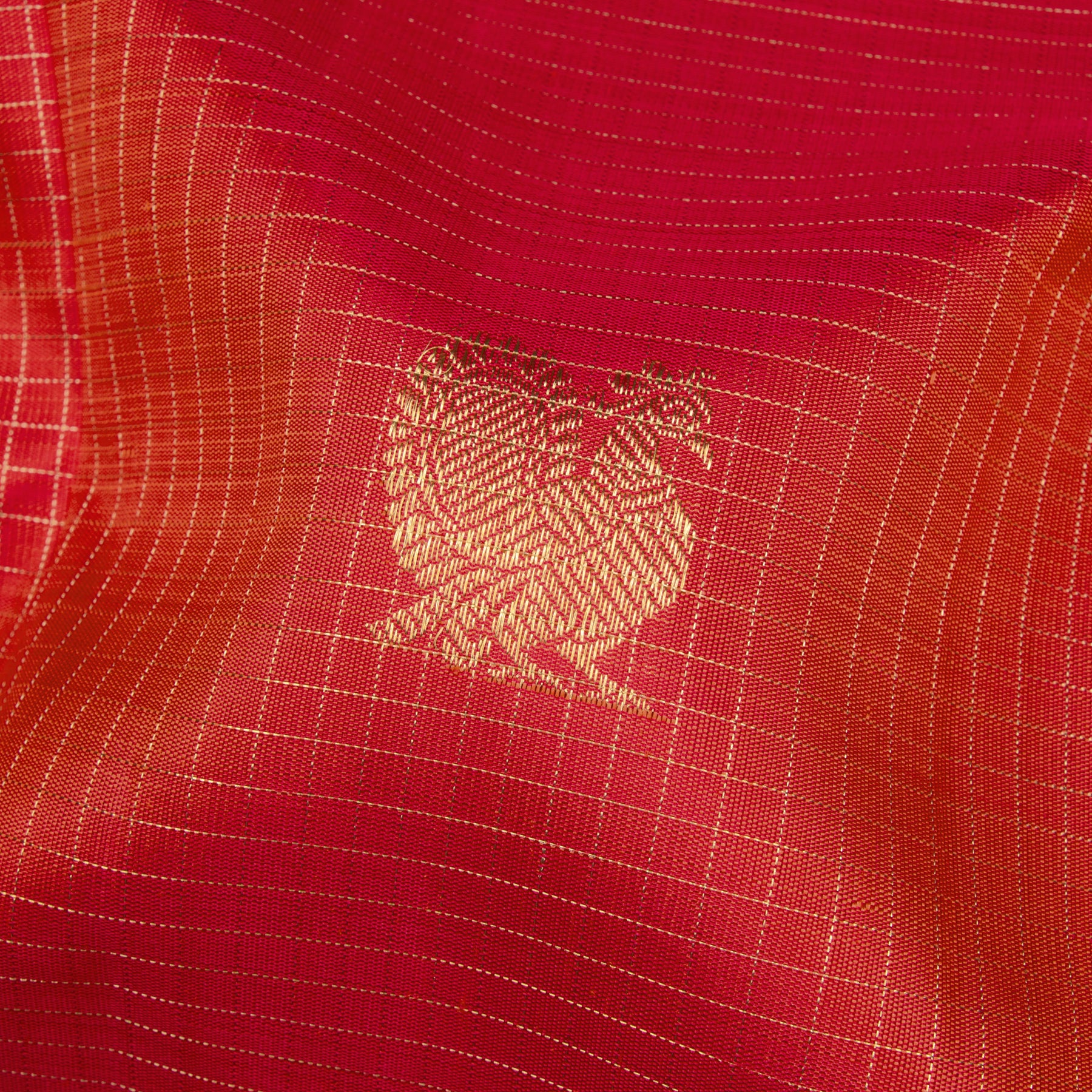 Kanakavalli Kanjivaram Silk Sari 25-595-HS001-09495 - Fabric View