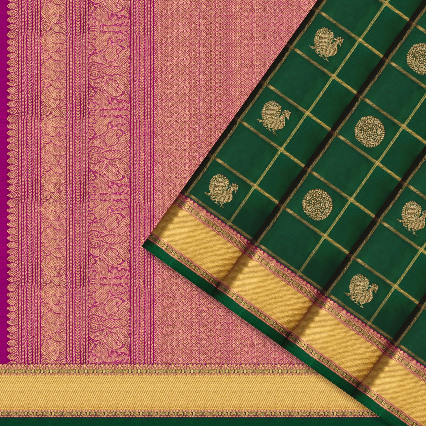 Kanakavalli Kanjivaram Silk Sari 25-595-HS001-09496