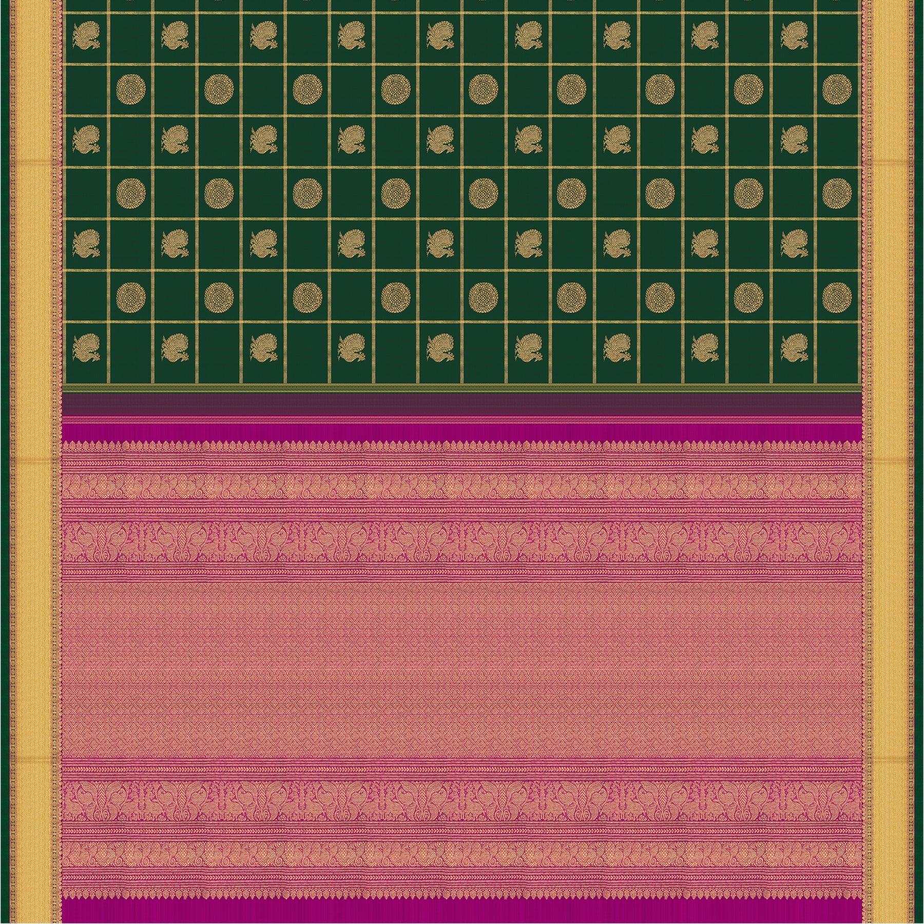 Kanakavalli Kanjivaram Silk Sari 25-595-HS001-09496