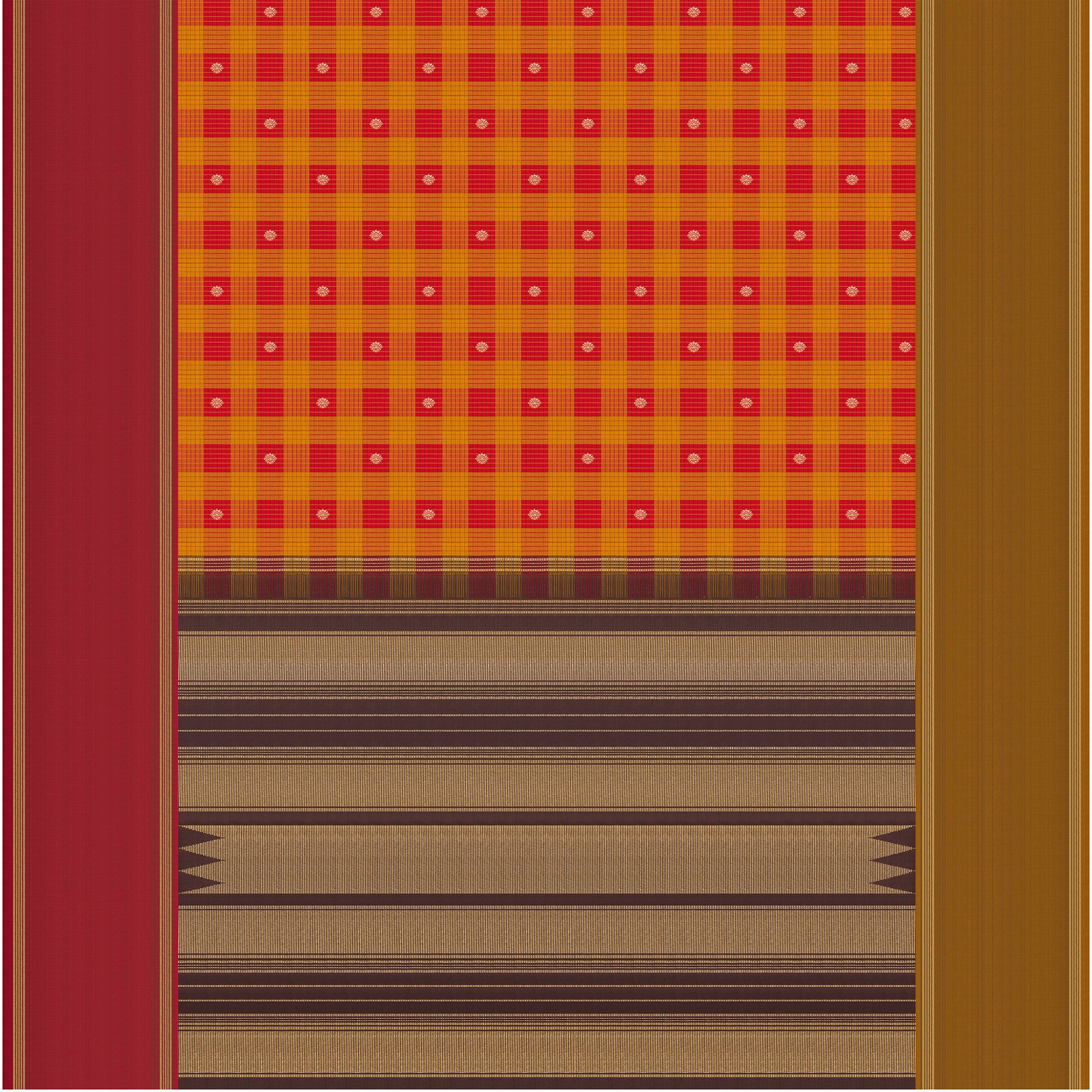 Kanakavalli Kanjivaram Silk Sari 25-595-HS001-09520 - Full View