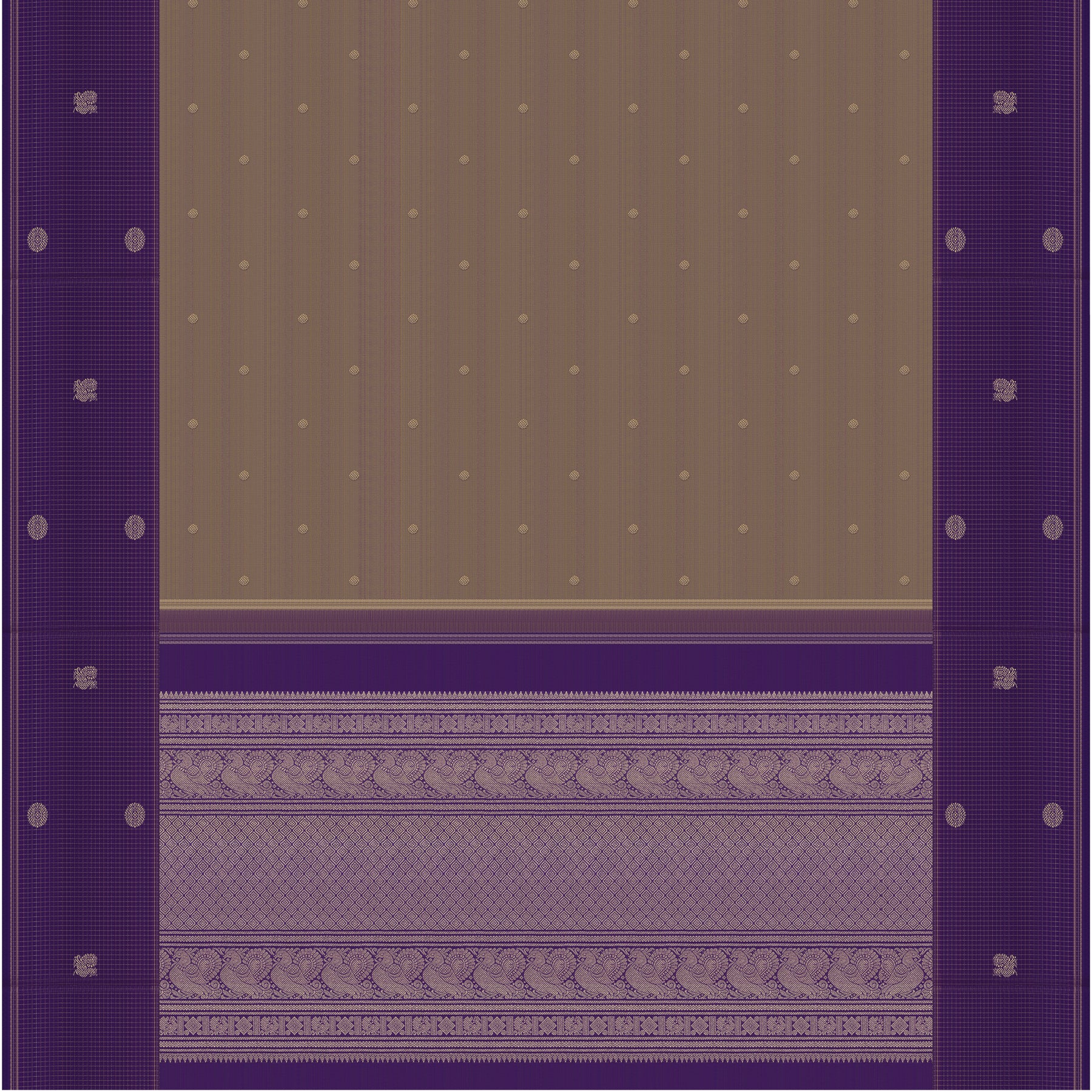 Kanakavalli Kanjivaram Silk Sari 25-595-HS001-09858 - Full View