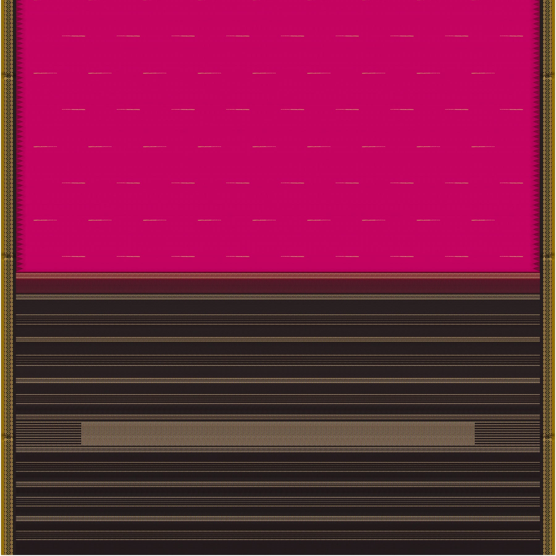 Kanakavalli Kanjivaram Silk Sari 25-595-HS001-09884 - Full View