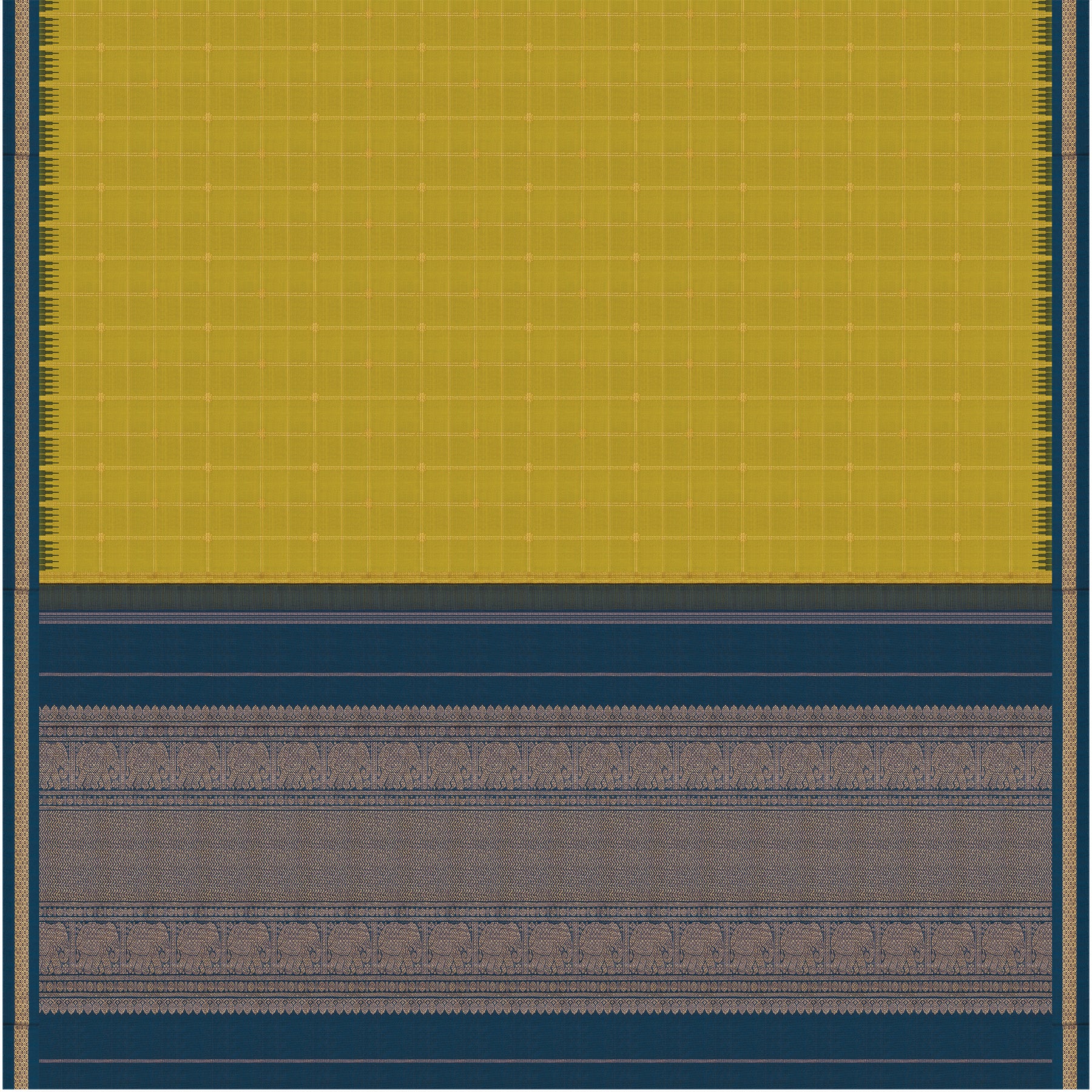 Kanakavalli Kanjivaram Silk Sari 25-595-HS001-09896 - Full View