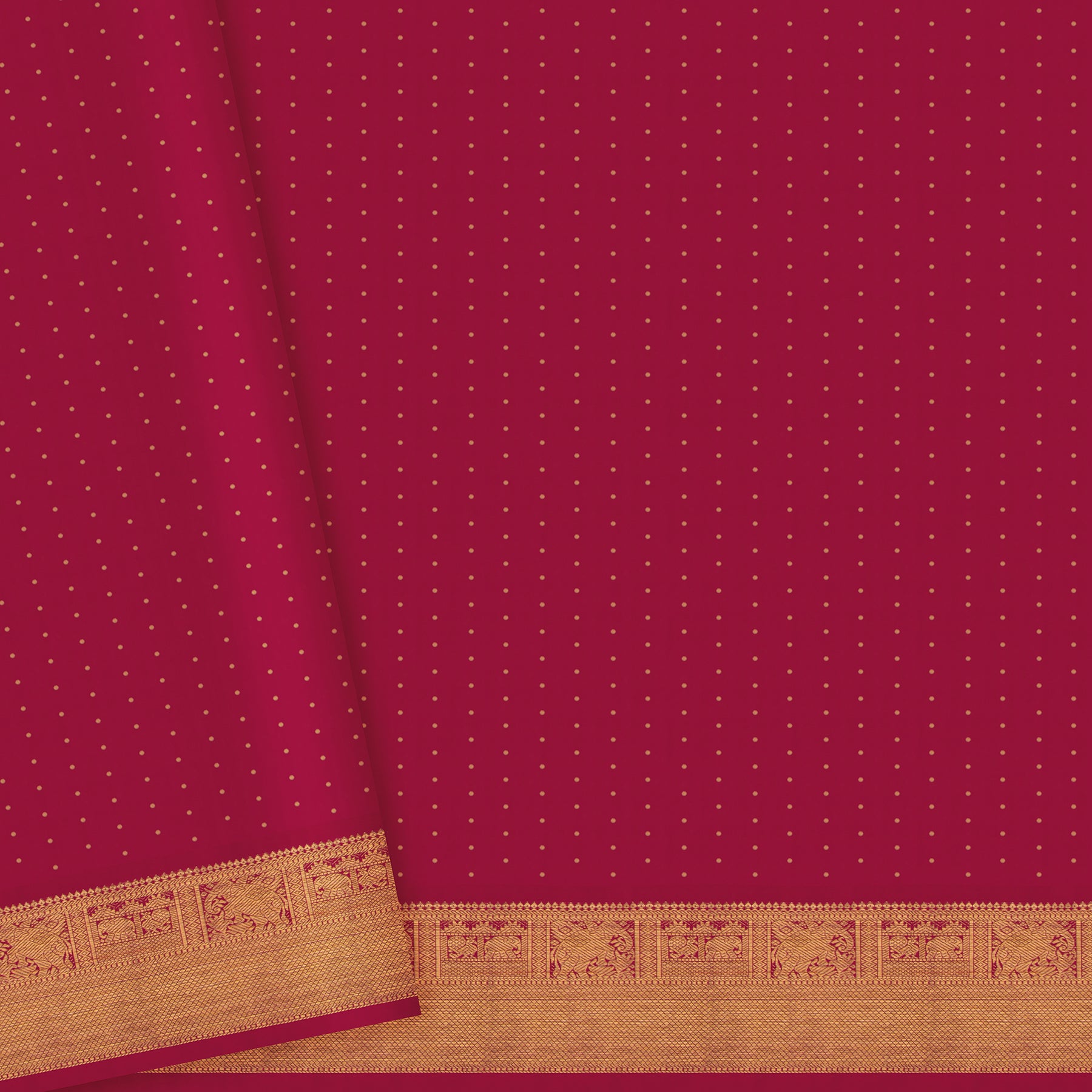 Kanakavalli Kanjivaram Silk Sari 25-595-HS001-09908 - Blouse View