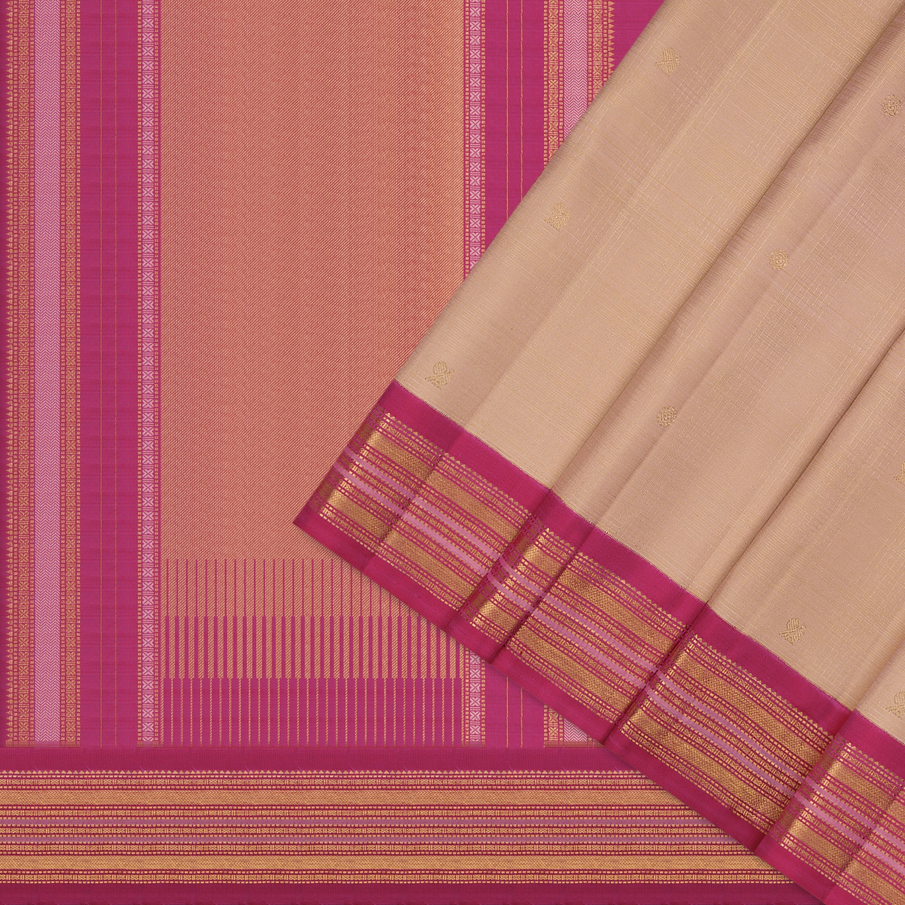 Kanakavalli Kanjivaram Silk Sari 25-595-HS001-09921 - Cover View