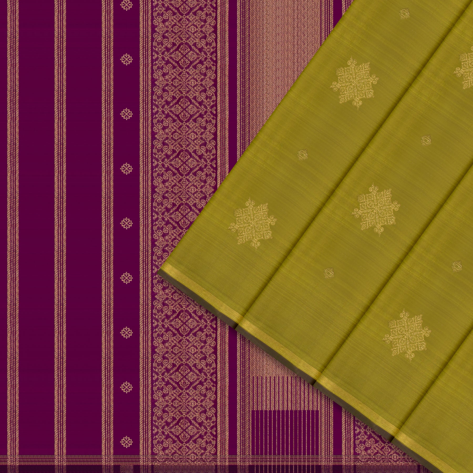 Kanakavalli Kanjivaram Silk Sari 25-595-HS001-10358 - Cover View