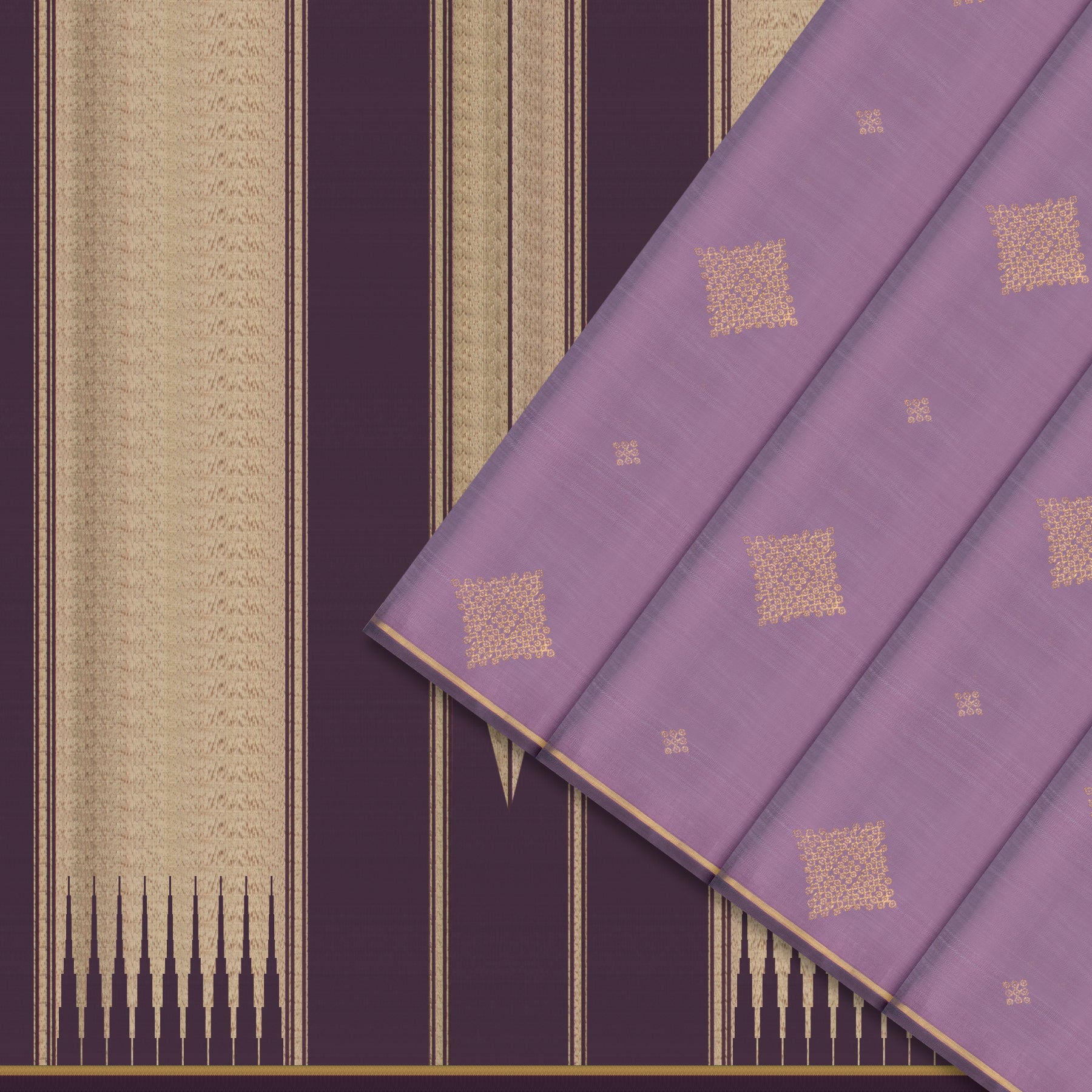 Kanakavalli Kanjivaram Silk Sari 25-595-HS001-10360 - Cover View