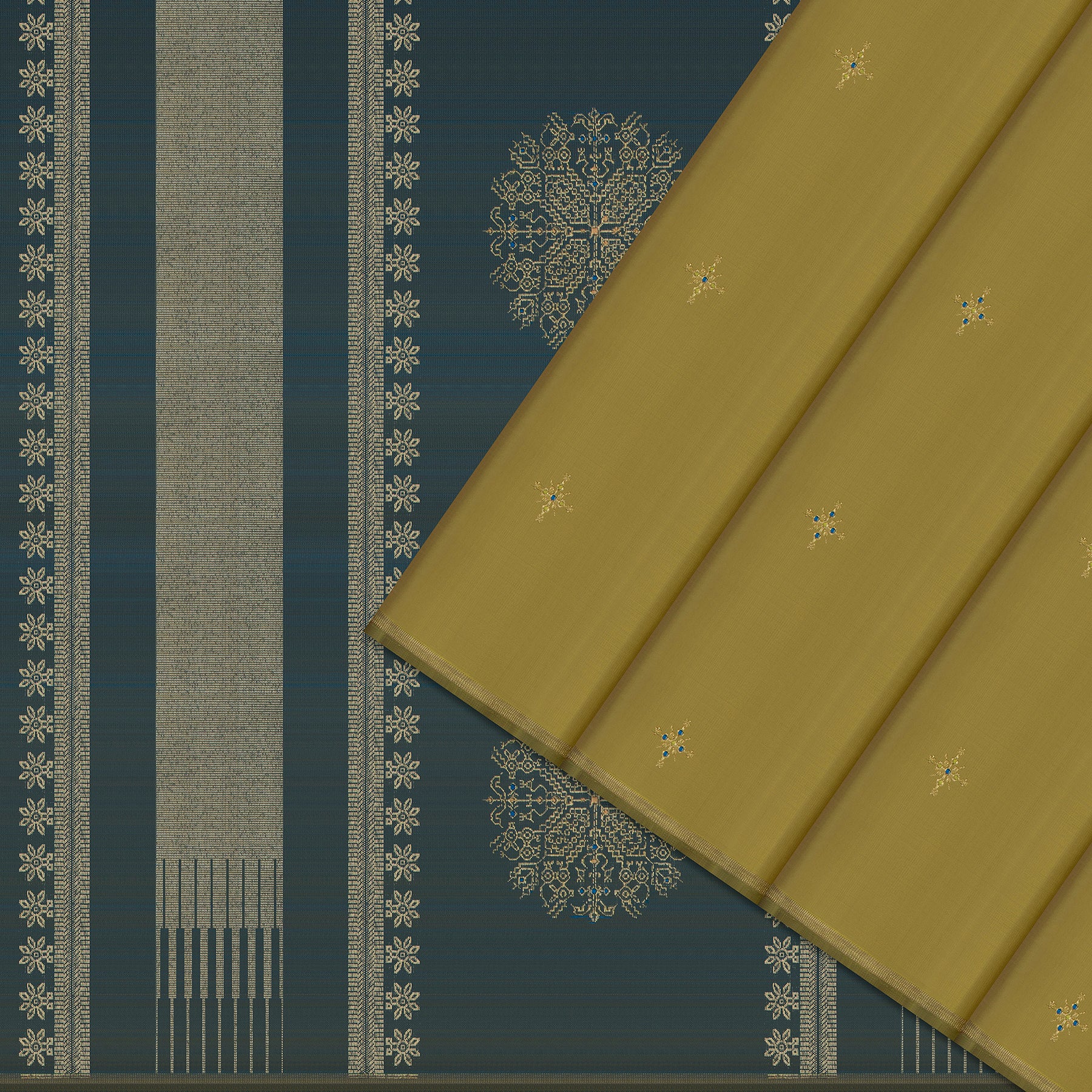 Kanakavalli Kanjivaram Silk Sari 25-595-HS001-10541 - Cover View