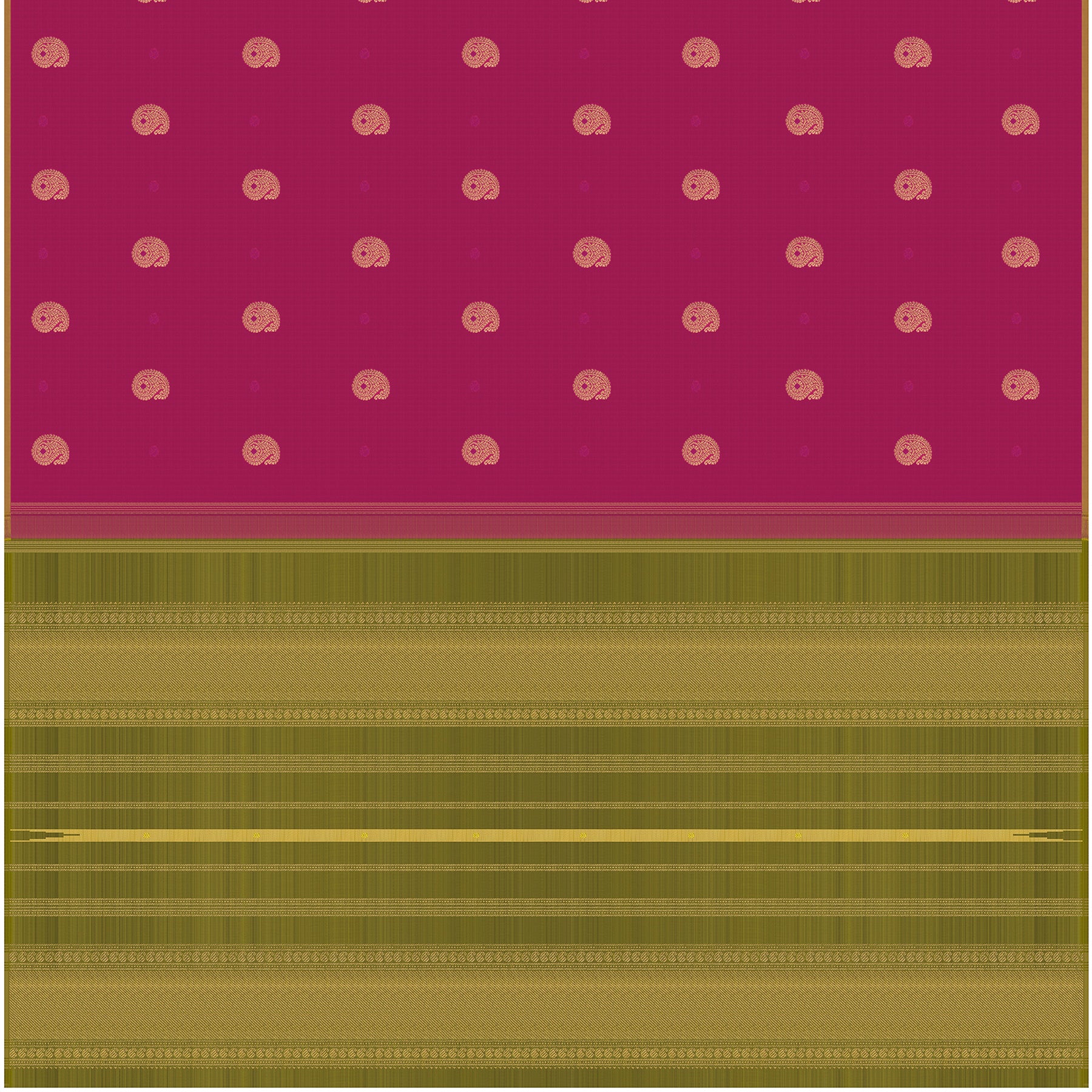 Kanakavalli Kanjivaram Silk Sari 25-595-HS001-10552 - Full View