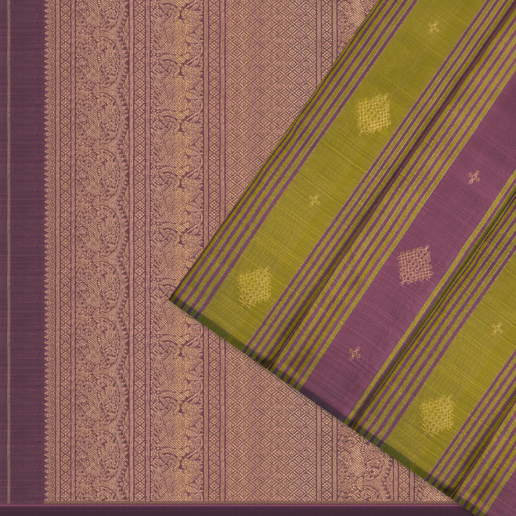 Kanakavalli Kanjivaram Silk Sari 25-595-HS001-10553 - Cover View
