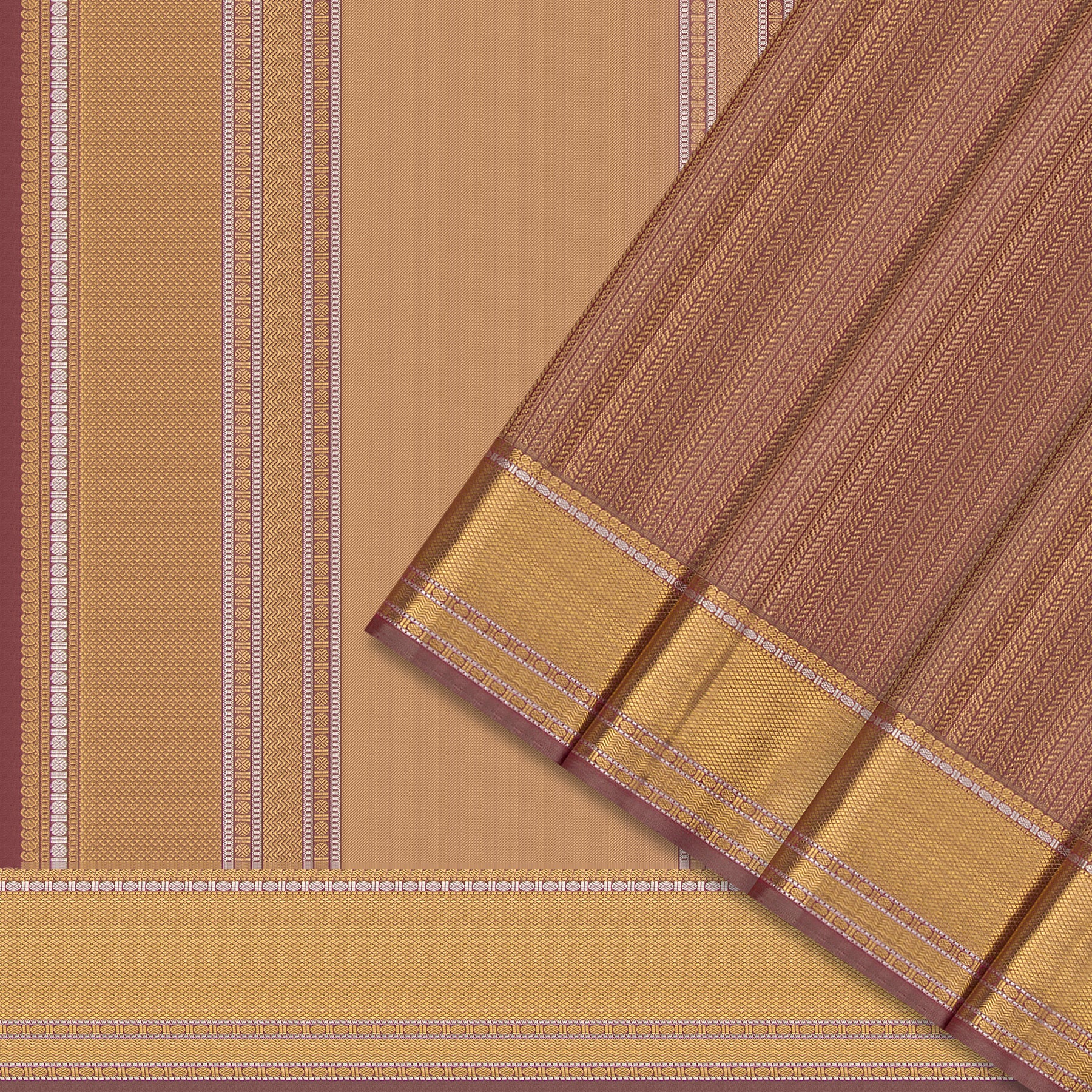 Kanakavalli Kanjivaram Silk Sari 25-595-HS001-10567 - Cover View