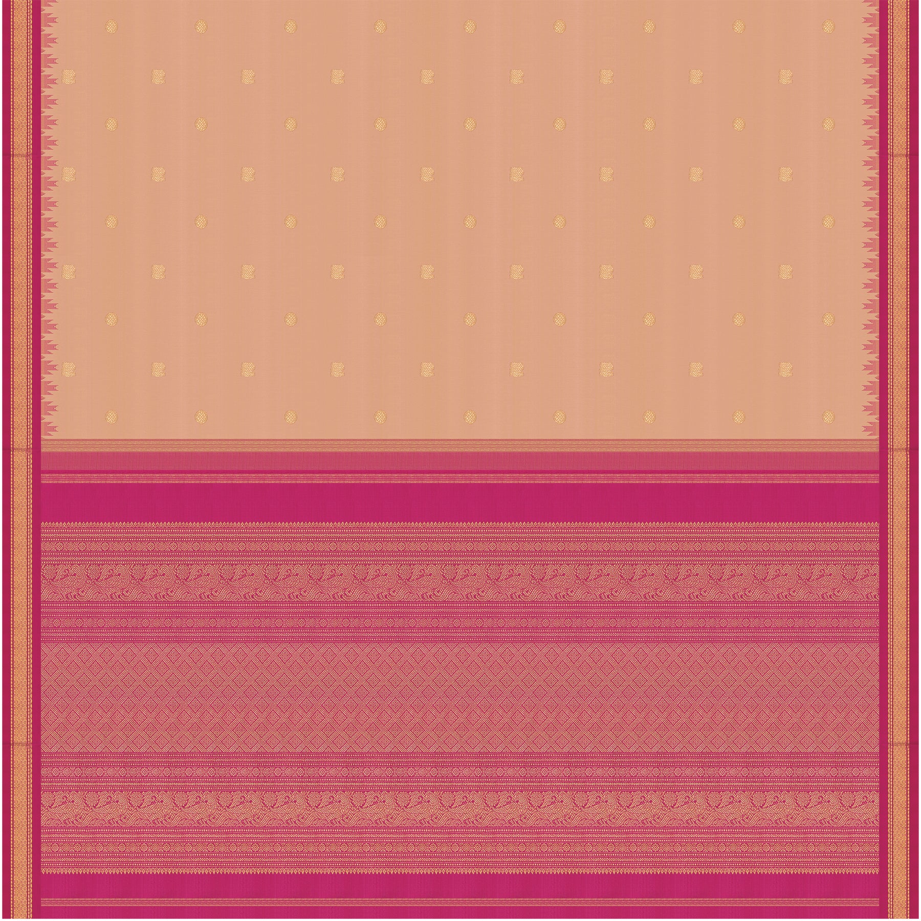 Kanakavalli Kanjivaram Silk Sari 25-595-HS001-10573 - Full View