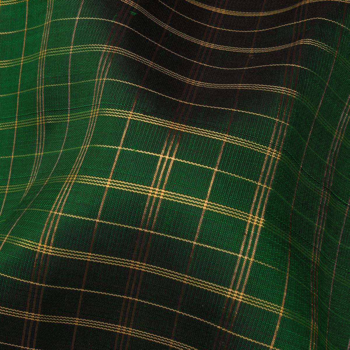 Kanakavalli Kattam - Vari Silk Blouse Length 25-599-HB001-10217 - Fabric View
