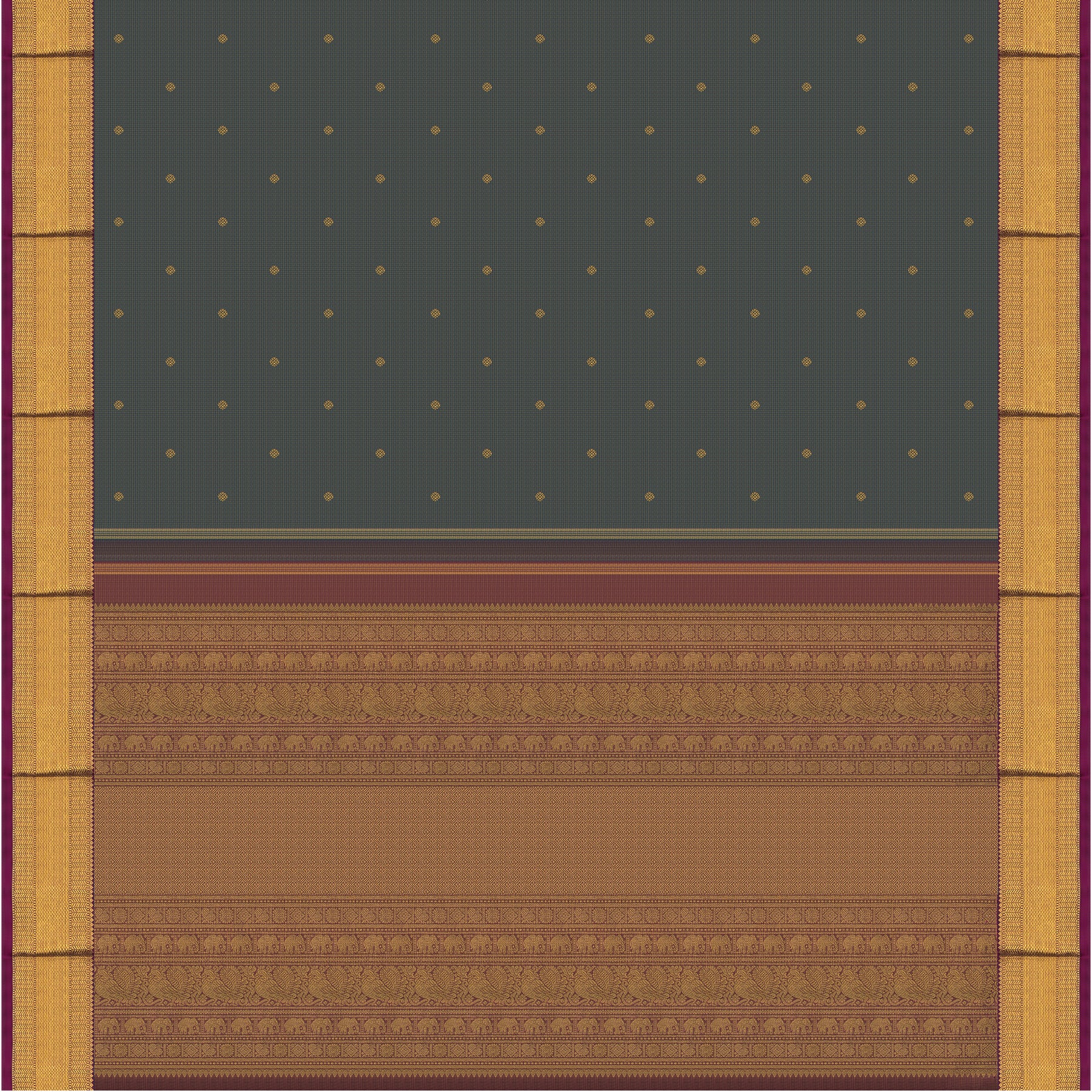 Kanakavalli Kanjivaram Silk Sari 25-599-HS001-00323 - Full View