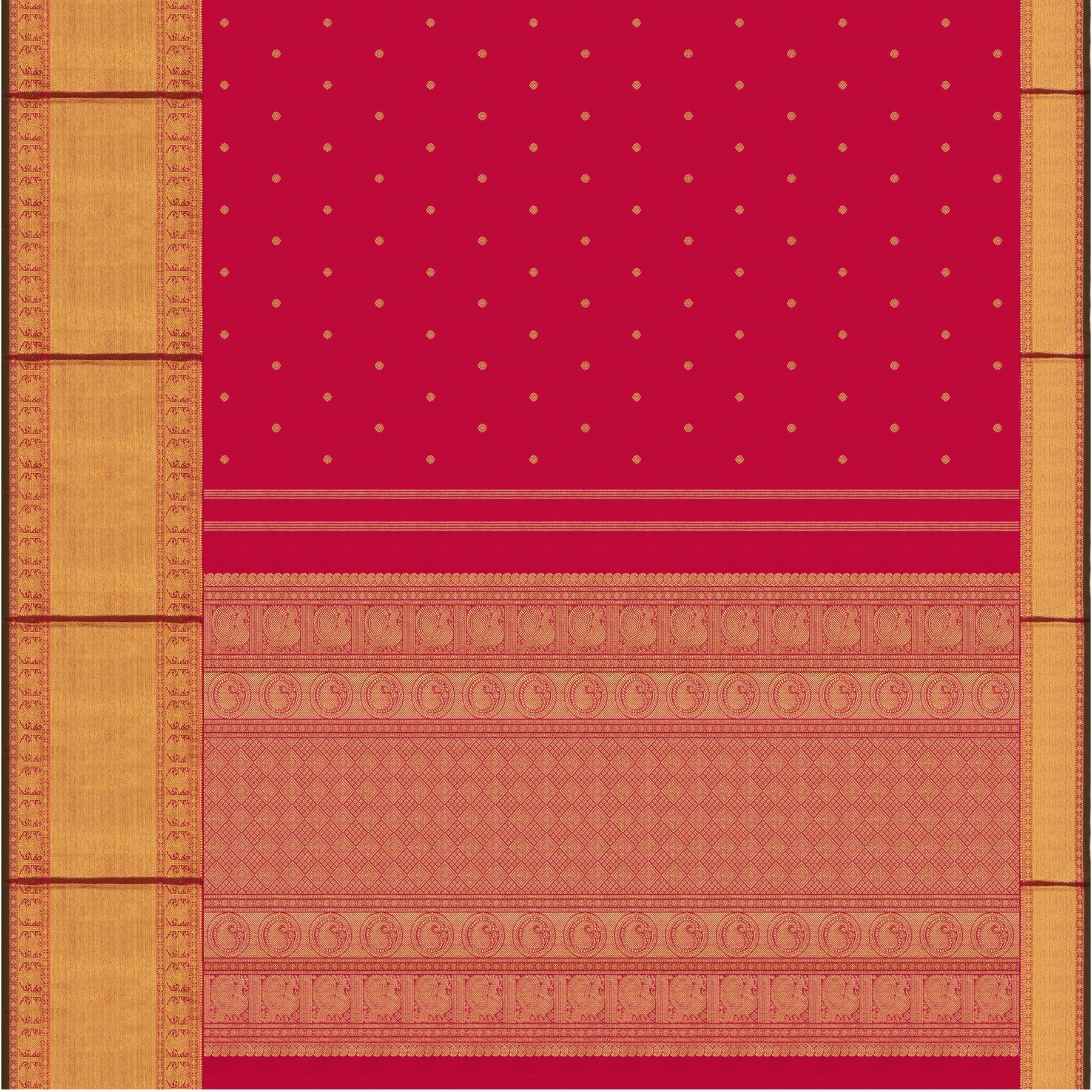 Kanakavalli Kanjivaram Silk Sari 25-599-HS001-00374 - Full View