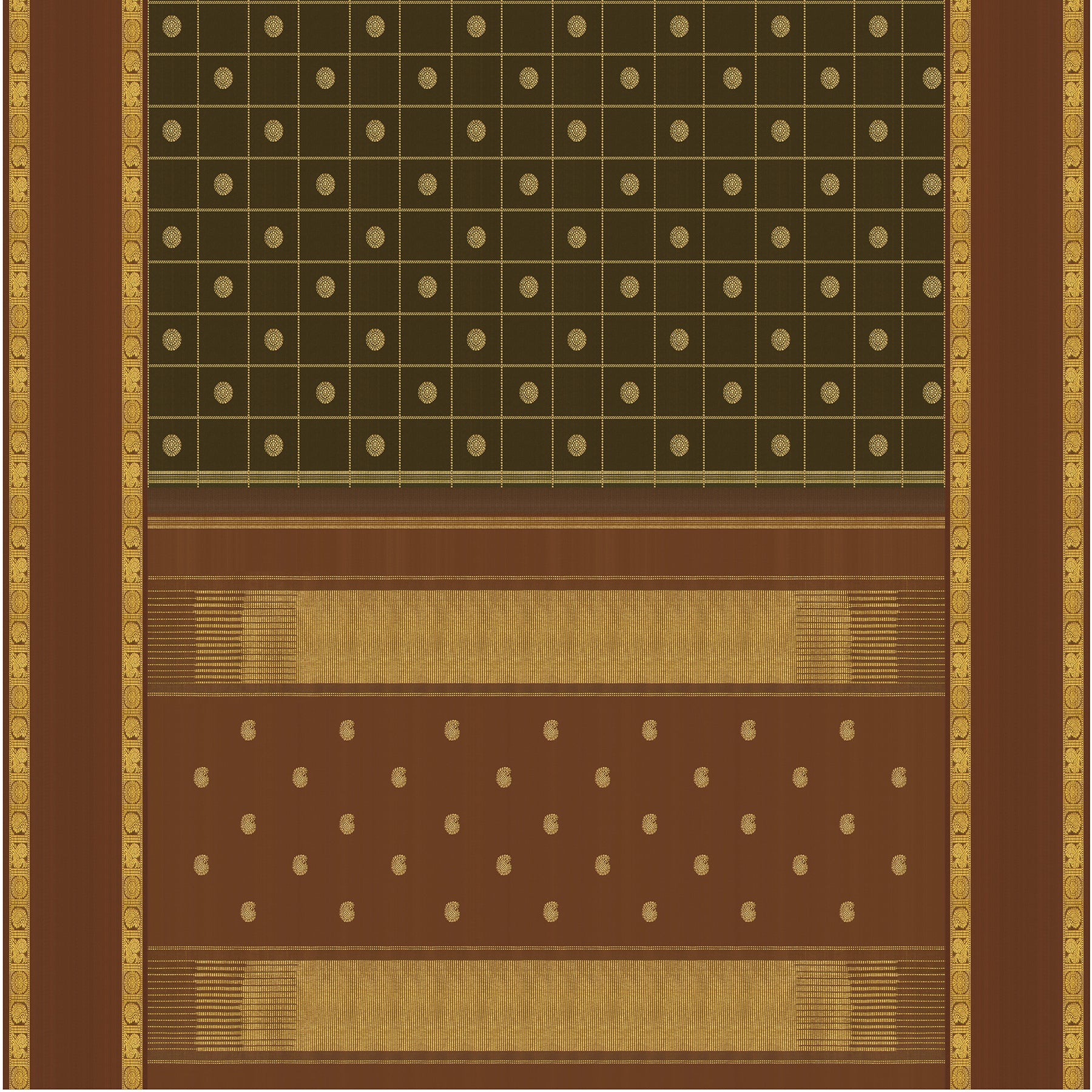 Kanakavalli Kanjivaram Silk Sari 25-599-HS001-01039 - Full View