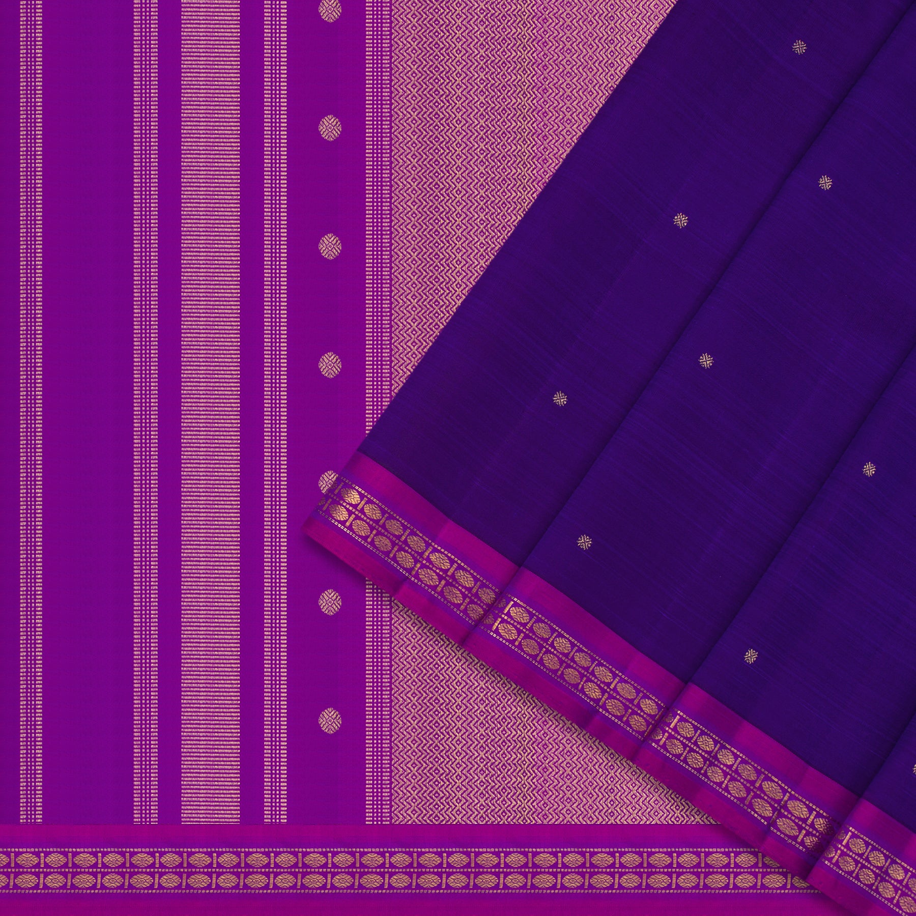Kanakavalli Kanjivaram Silk Sari 25-599-HS001-01061 - Cover View