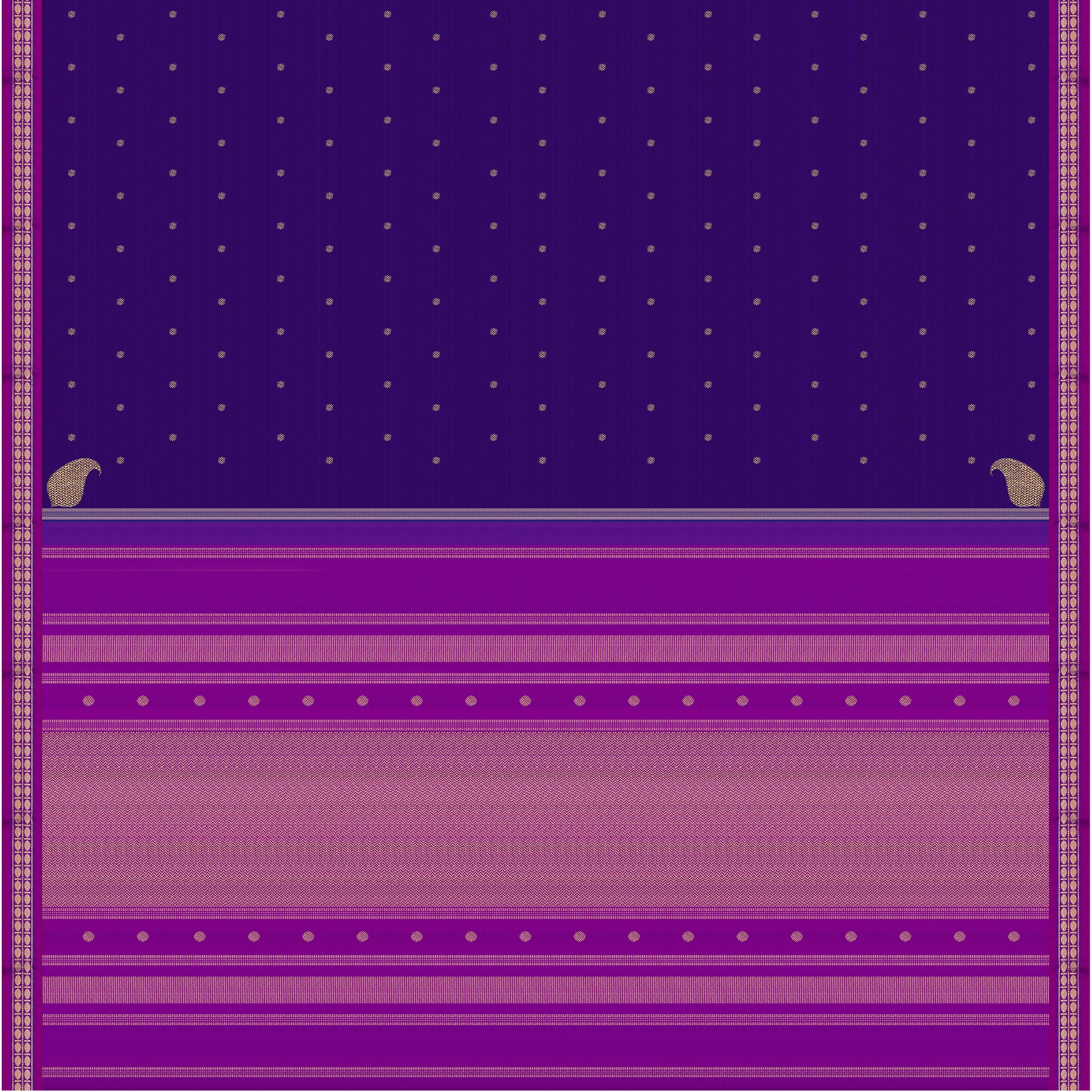 Kanakavalli Kanjivaram Silk Sari 25-599-HS001-01061 - Full View