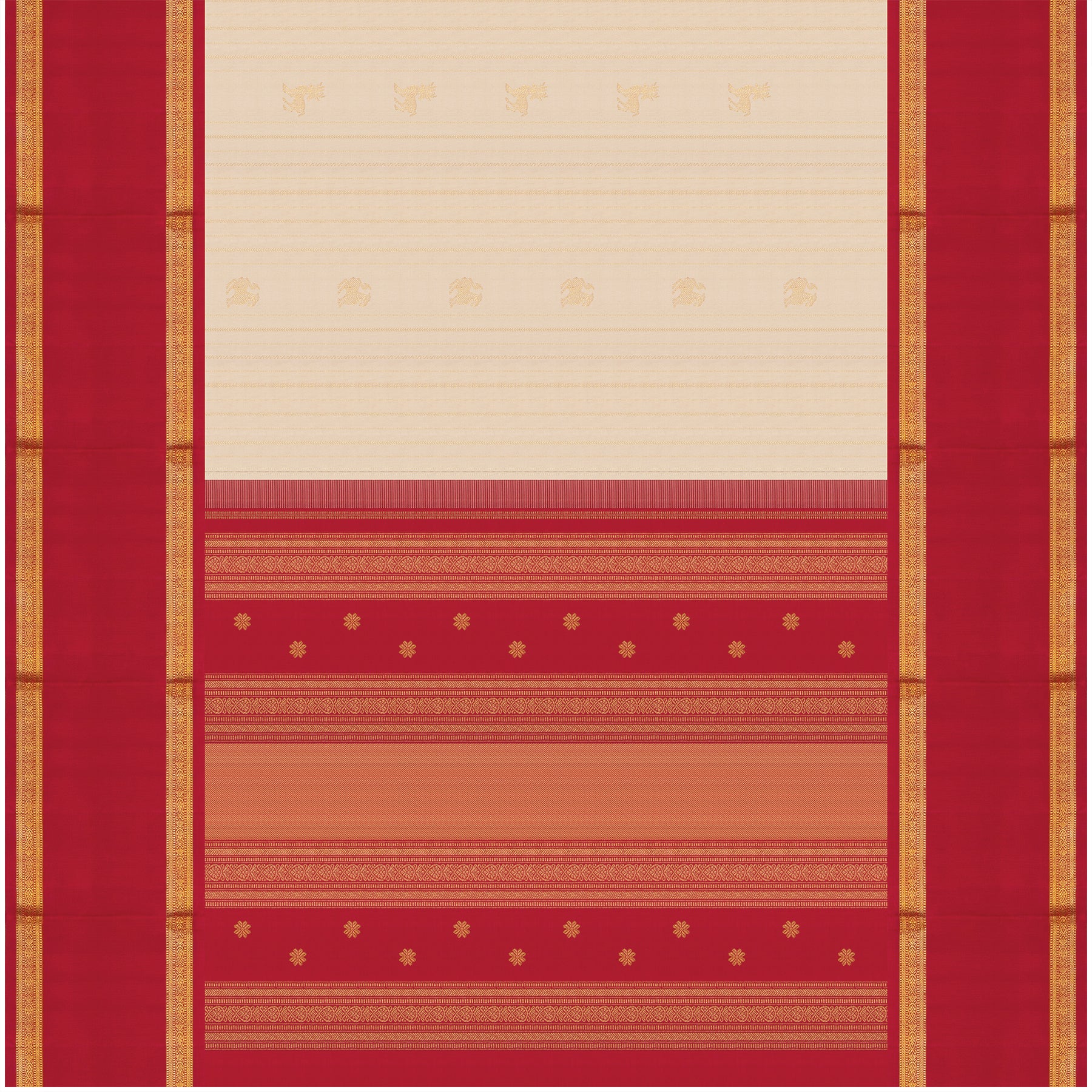 Kanakavalli Kanjivaram Silk Sari 25-599-HS001-01068 - Full View